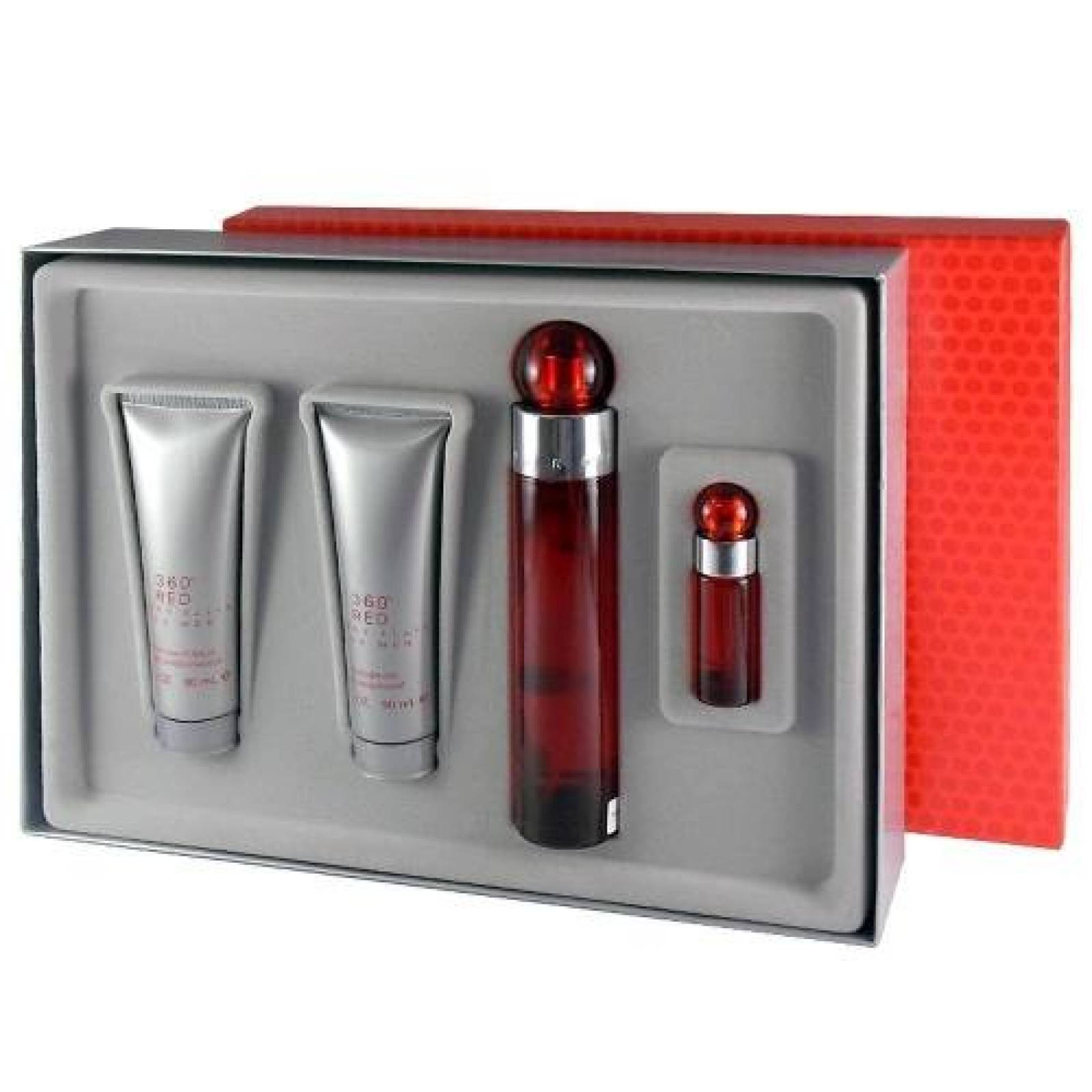 Set 360 Red Caballero 4 Pz Perry Ellis