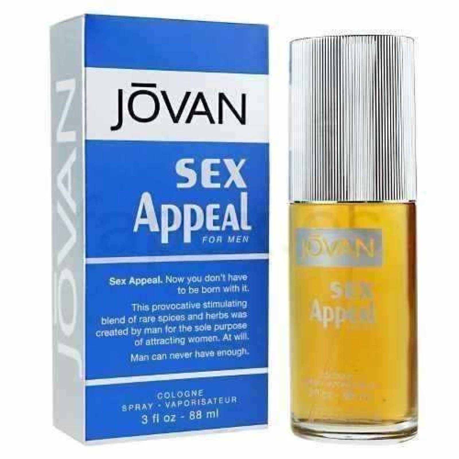 Sex Appeal Caballero Jovan 88 Ml Cologne Original