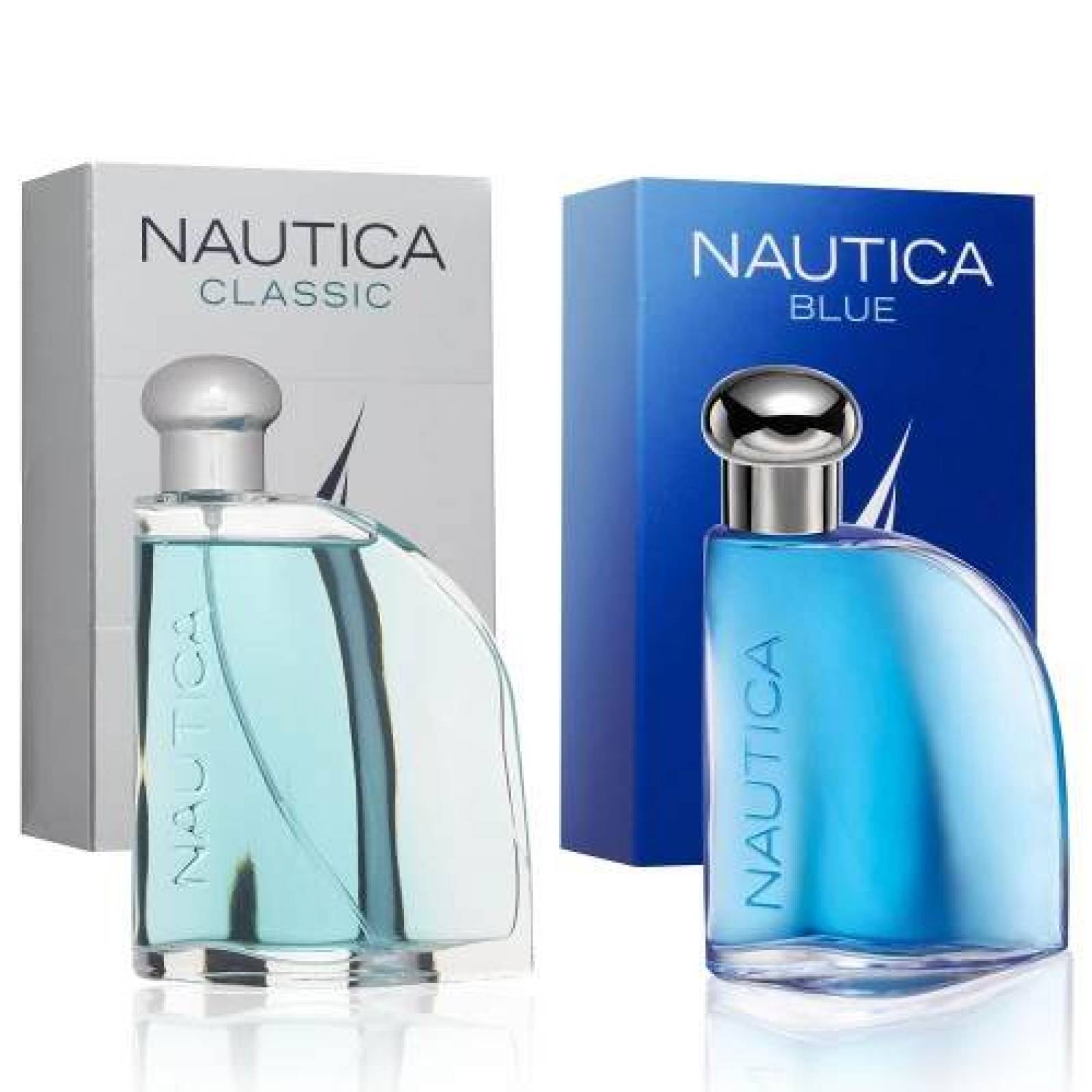 Paquete 2 Perfumes 2X1 Nautica Blue + Classic Caballero 100 ml