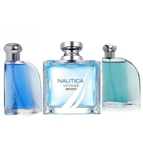 Paquete 3 Perfumes Nautica Voyage Sport + Blue + Classic Caballero 100 ml Edt Spray