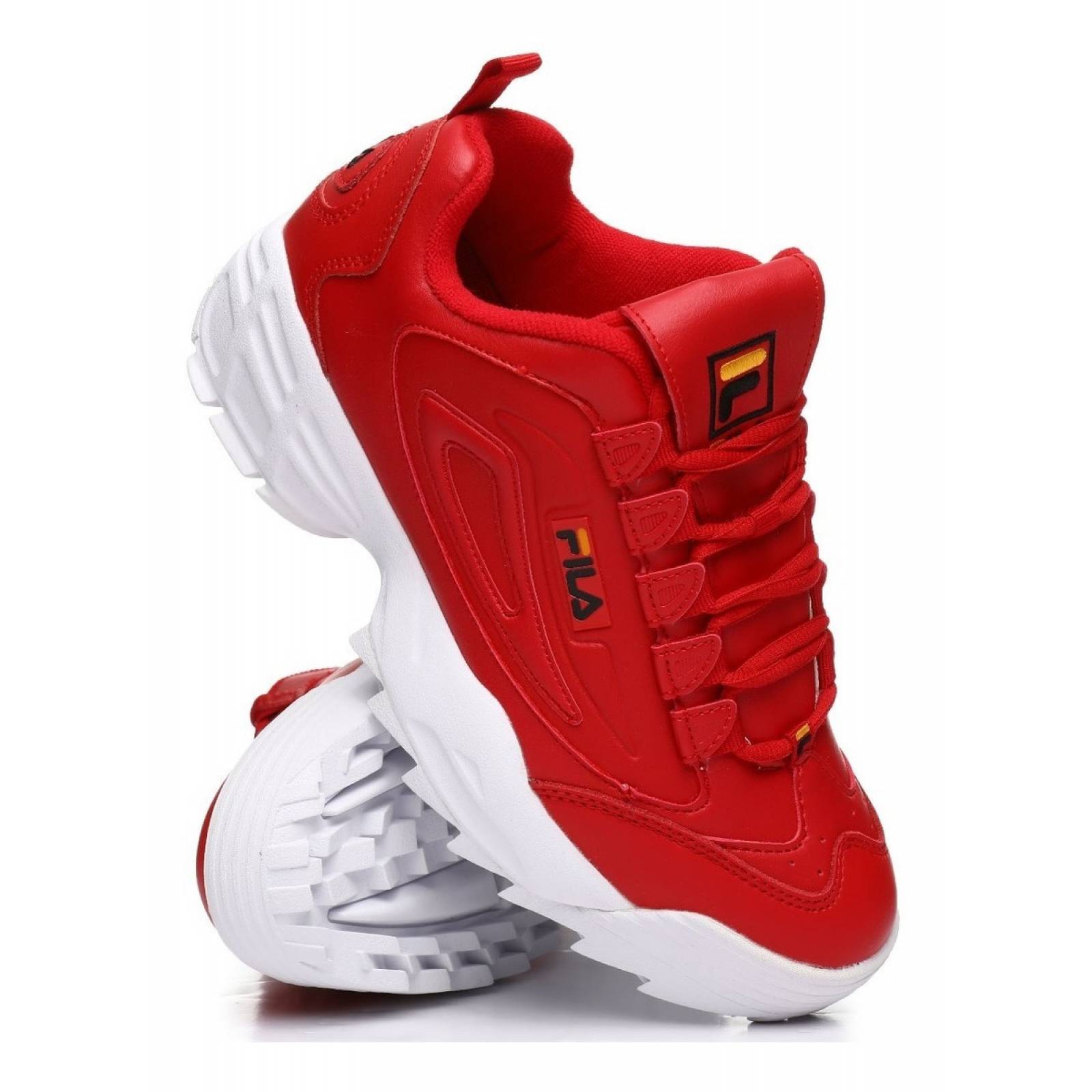 Tenis Fila rojo Disruptor 3 