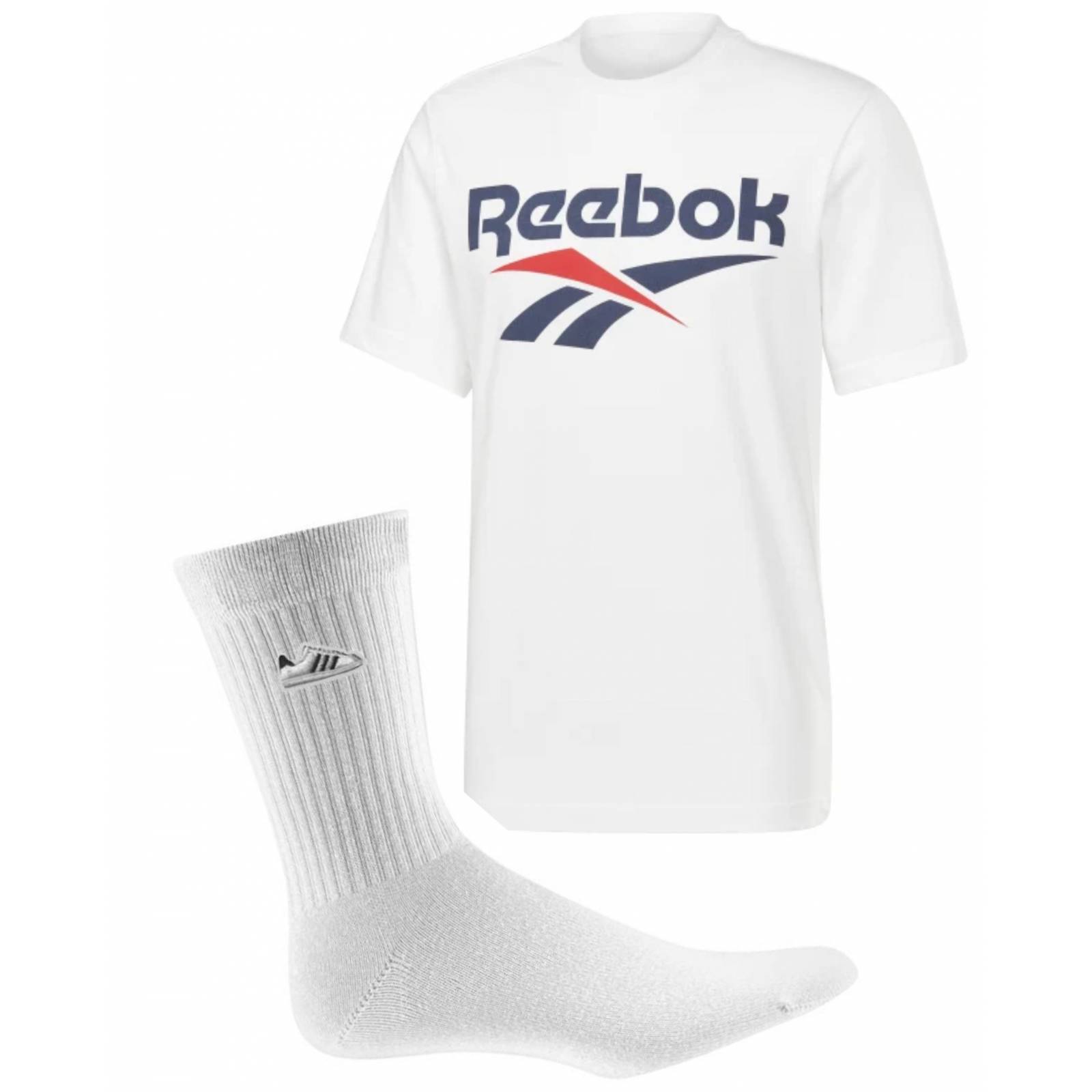 PLAYERA FJ0734 REEBOK Y CALCETIN FM0720 *OBSEQUIO*