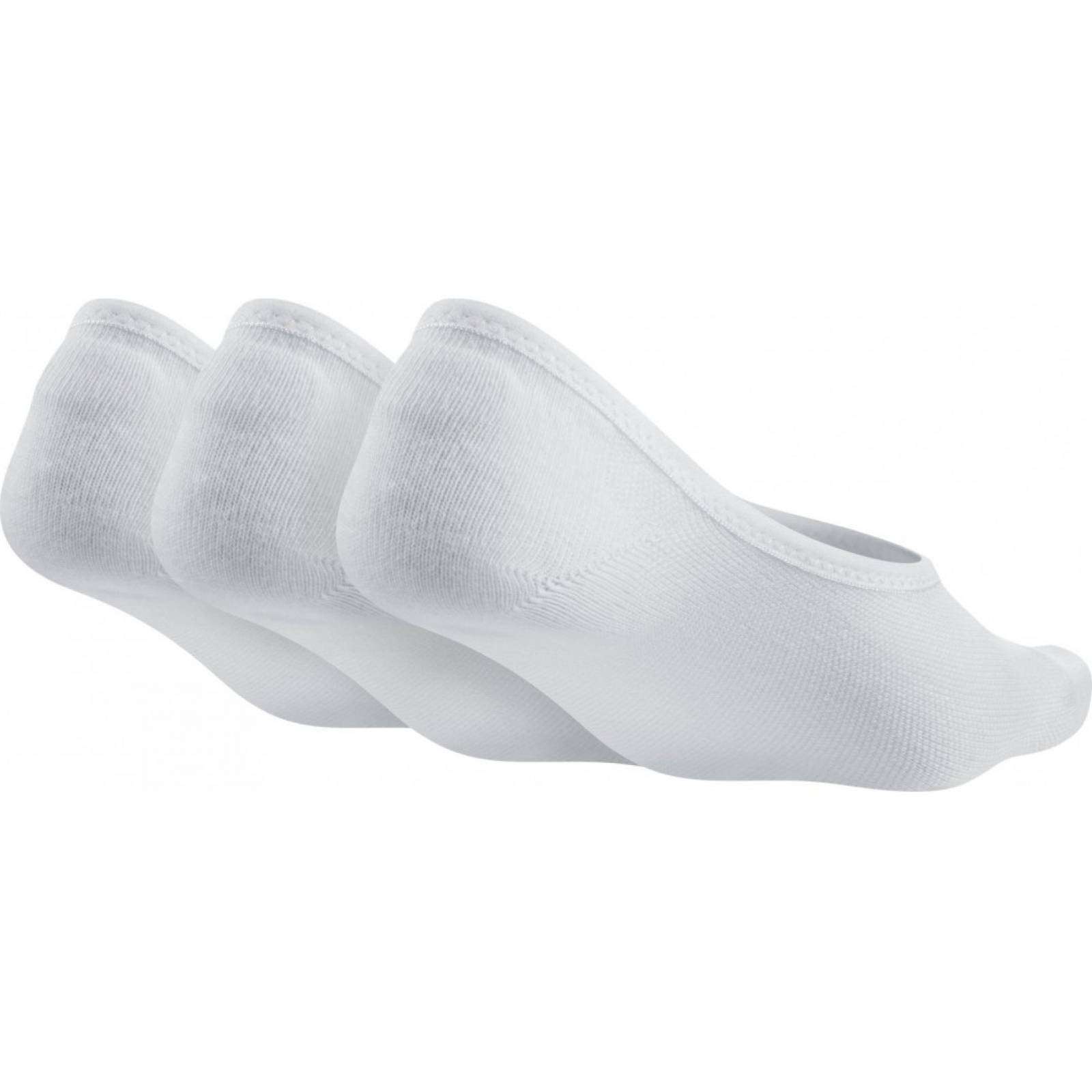 CALCETINES TRIC PACK LIGHTWEIGHT FOOTIE DAMA NIKE SX4863101 BLANCO
