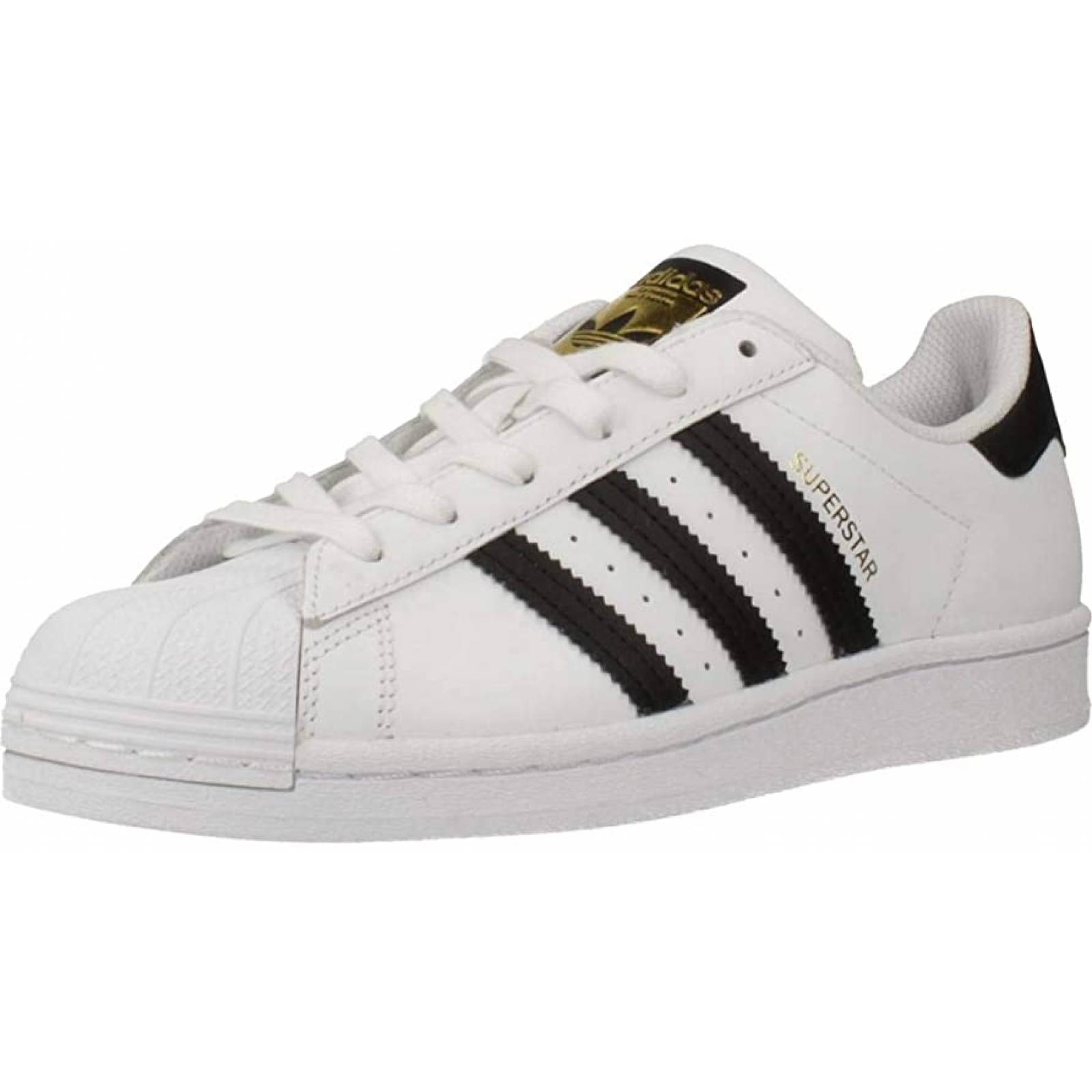 TENIS SUPERSTAR J CABALLERO ADIDAS FU7712 BLANCO