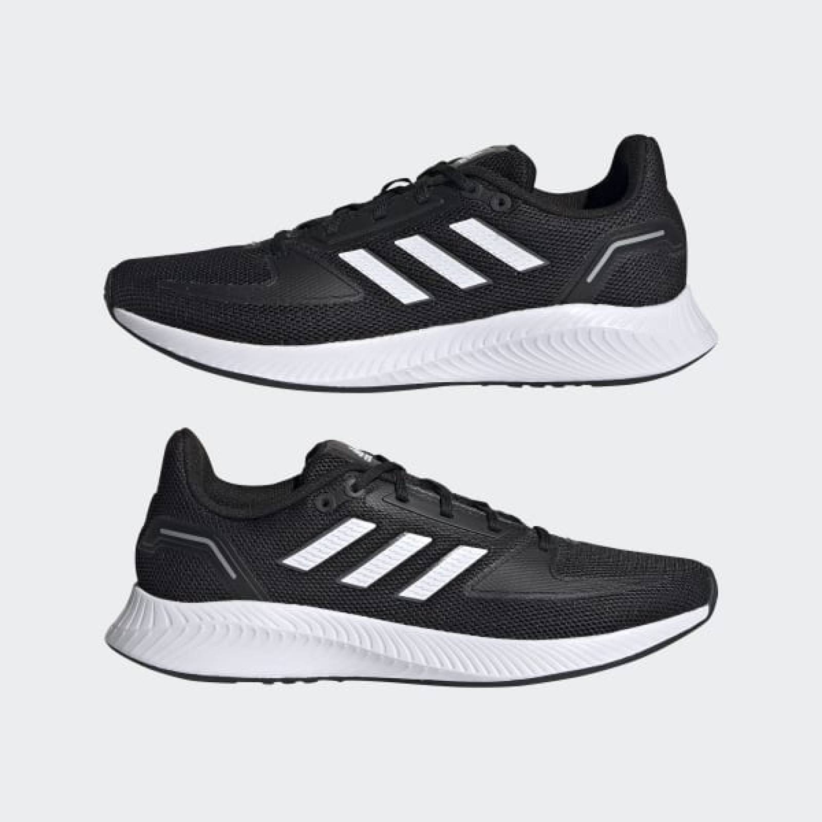 TENIS RUNFALCON 2.0 DAMA ADIDAS FY5946 NEGRO