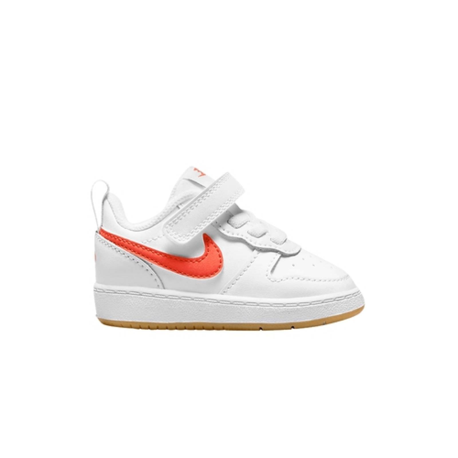 TENIS COURT BOROUGH LOW NIÑO NIKE BQ5453114 BLANCO