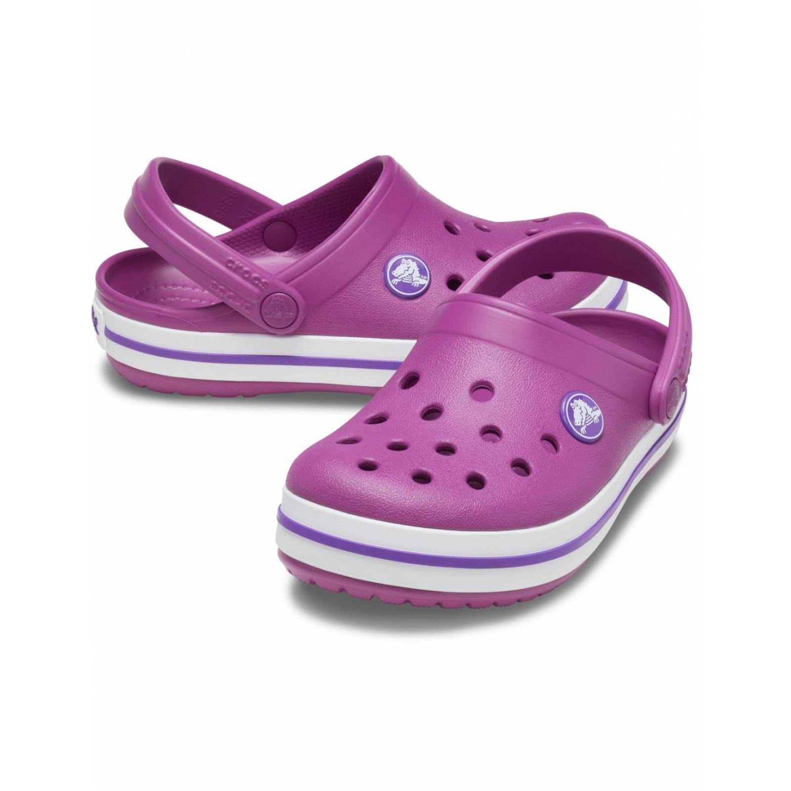 SANDALIA KIDS CROCBAND CLOG NIÑA CROCS 20453754R MORADO