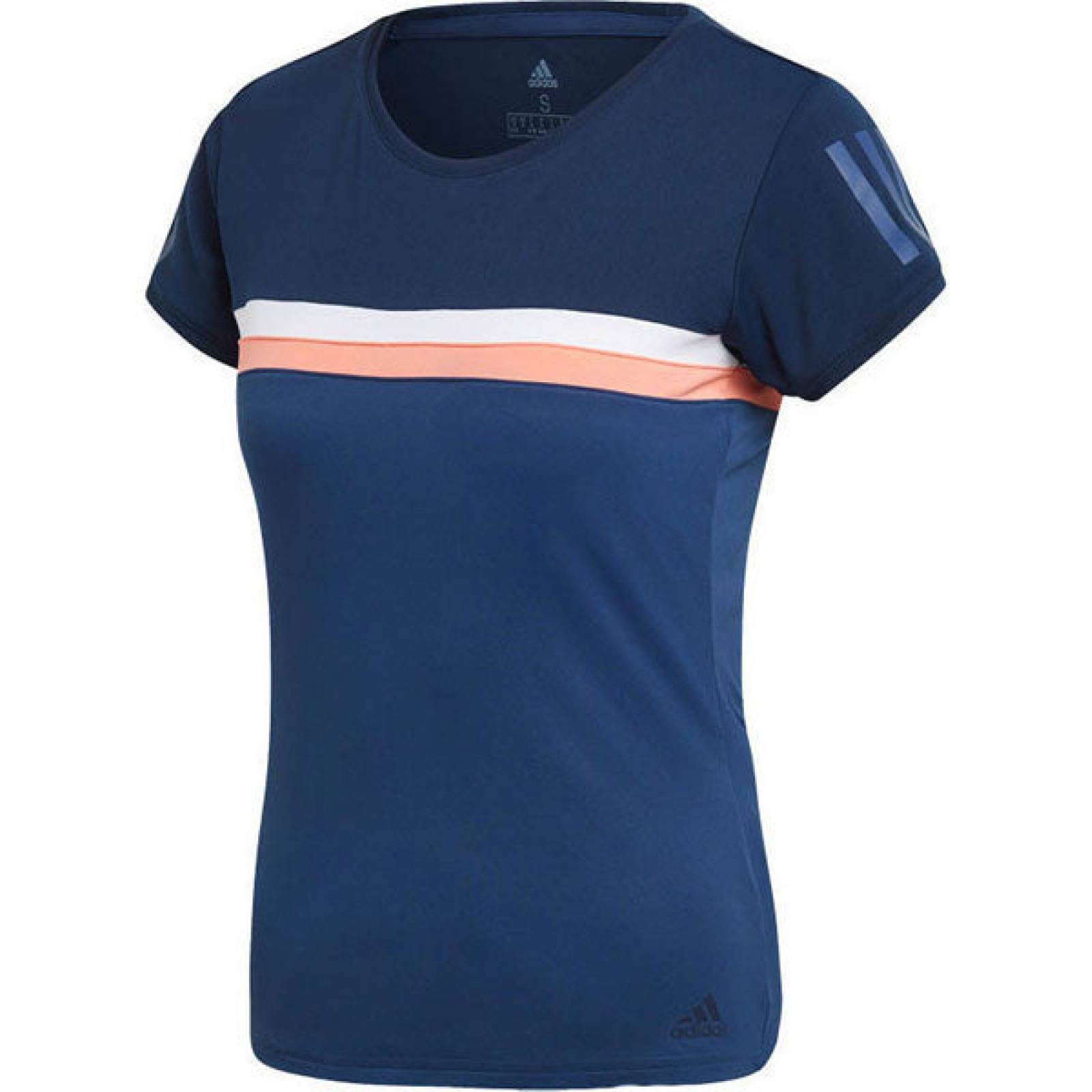 PLAYERA DE RUNNING MUJER CLUB TEE ADIDAS CE1490 AZUL