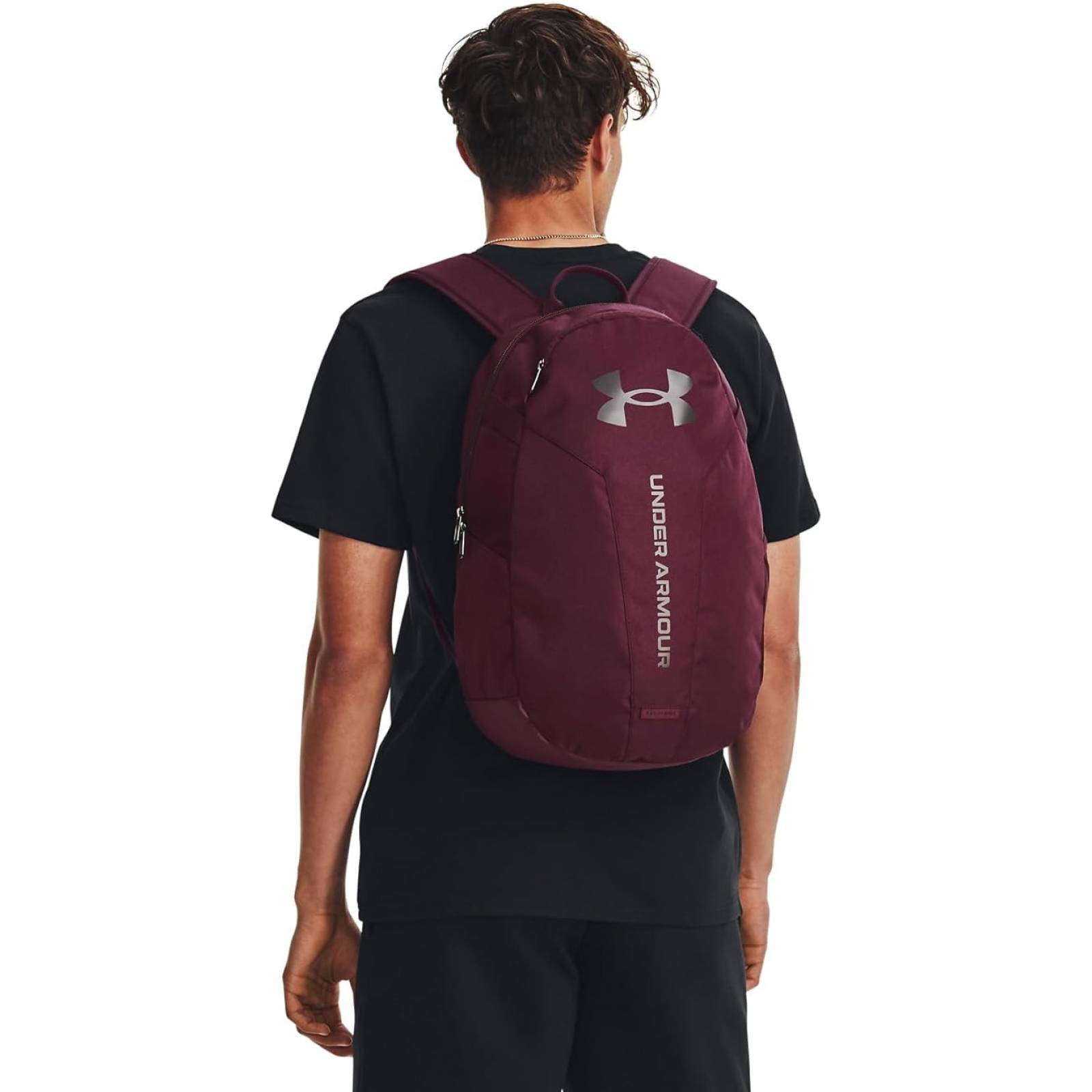 Mochila 1364180601 UA HUSTLE LITE BACKPACK Rojo Unisex UNDER ARMOUR