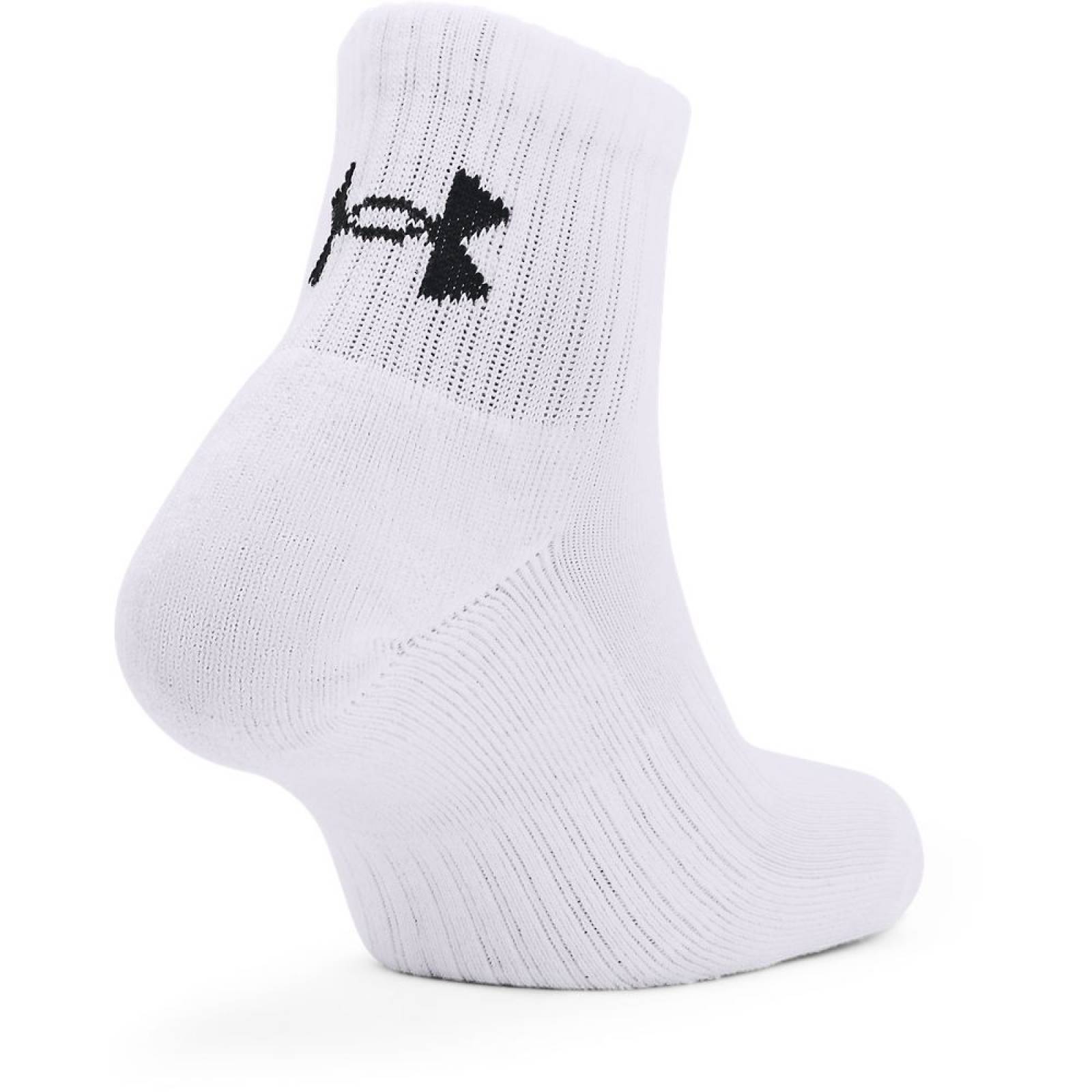 Calcetines 1358344100 UA CORE 3PK Blanco Hombre UNDER ARMOUR