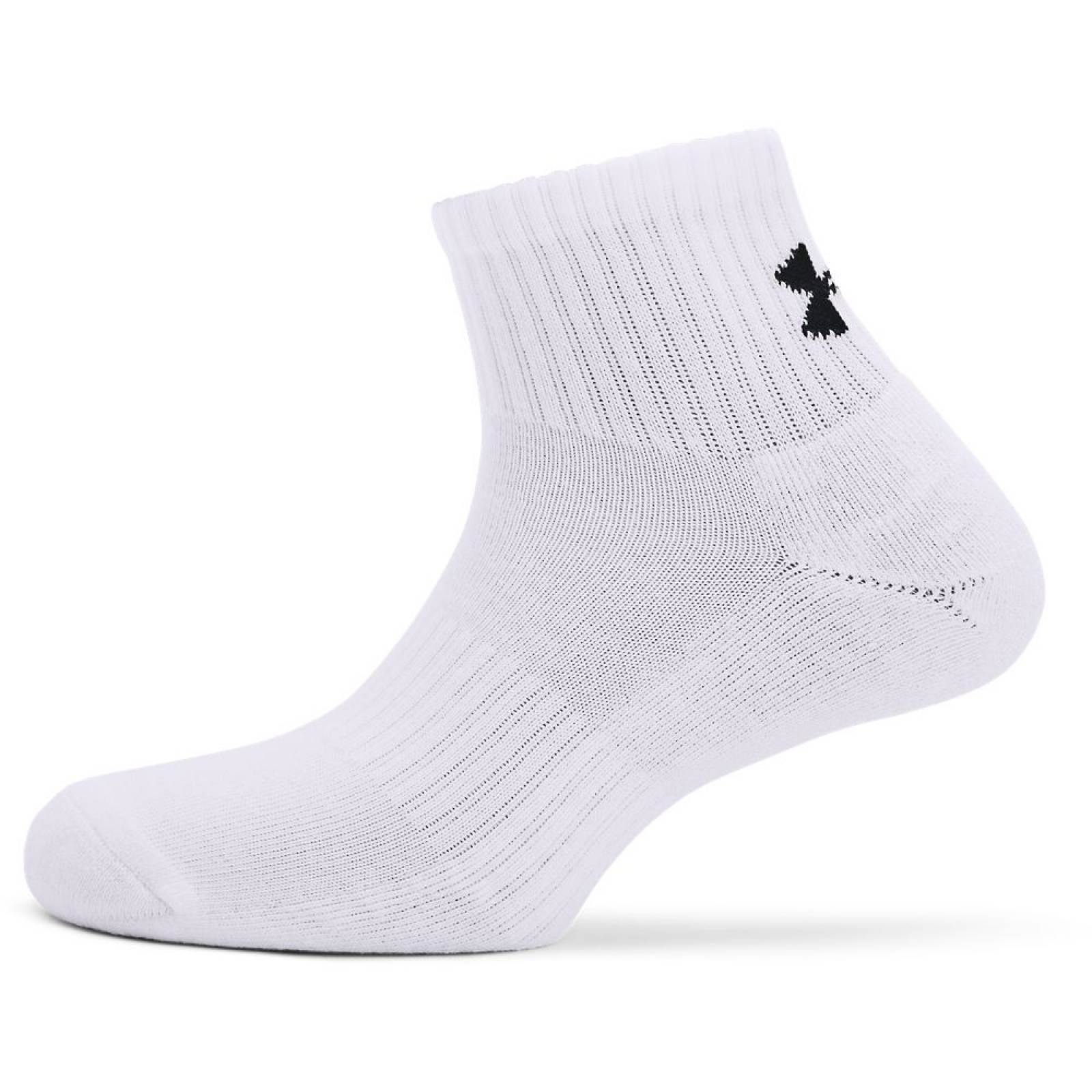 Calcetines 1358344100 UA CORE 3PK Blanco Hombre UNDER ARMOUR