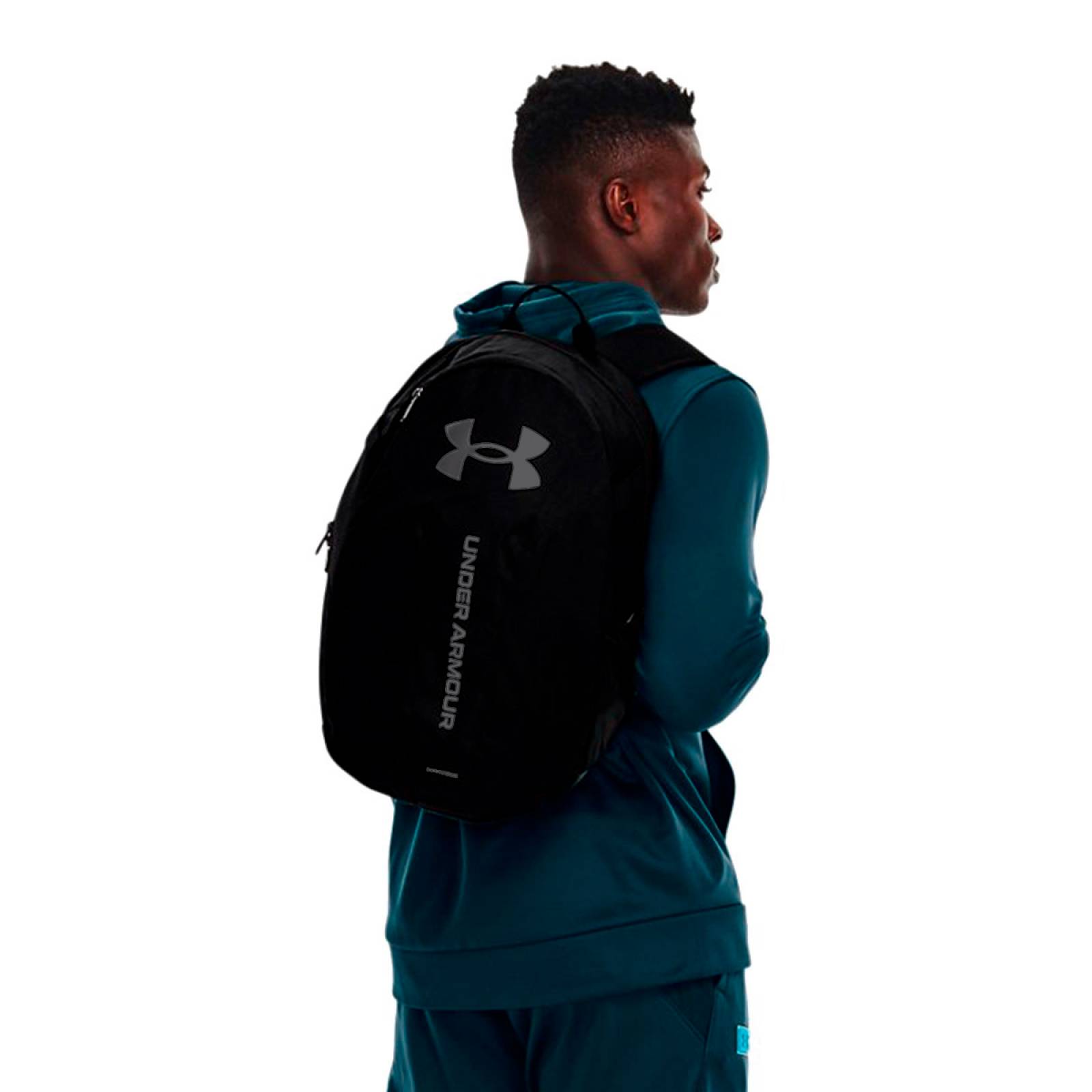 Mochila 1364180001 HUSTLE LITE BACKPACK Negra Unisex UNDER ARMOUR