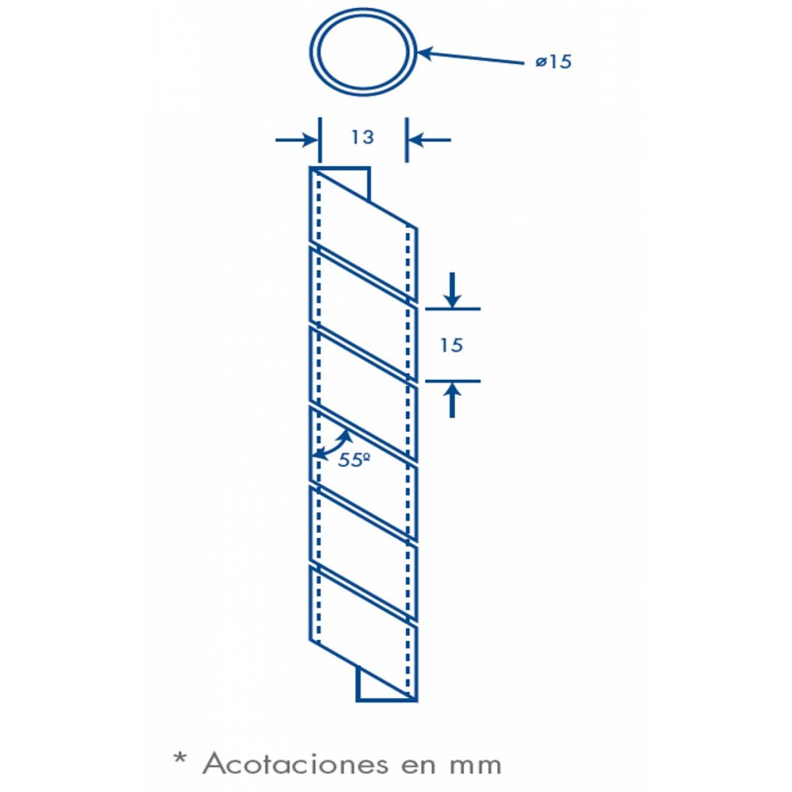 AGRUPATHOR NEGRO THORSMAN 15MM 5 BOLSAS DE 10MTS C/U 4700-06270.