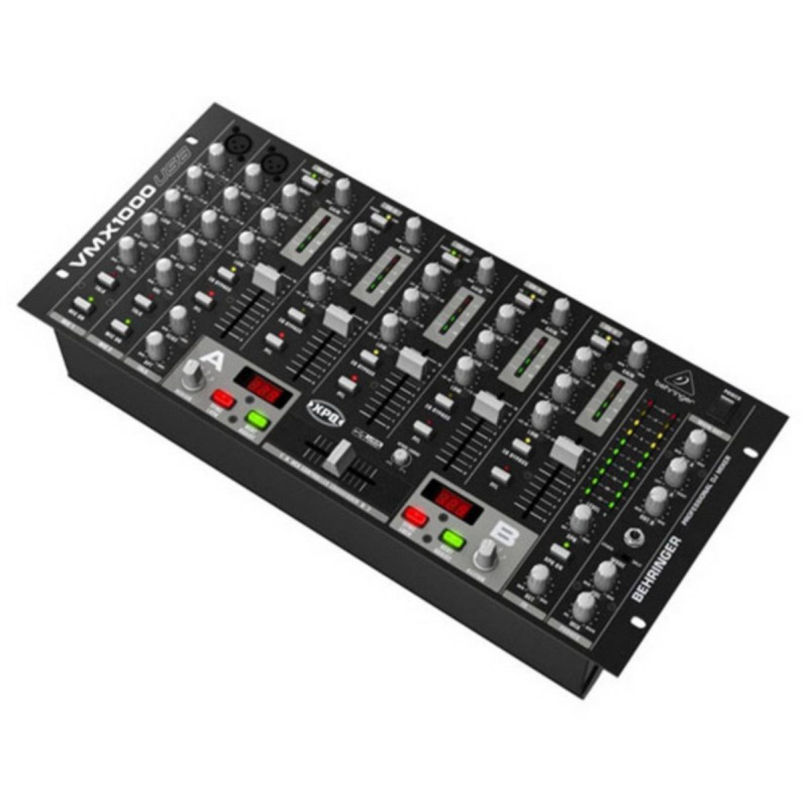 Behringer Pro VMX1000USB Professional de 7 Canales Montable en Rack