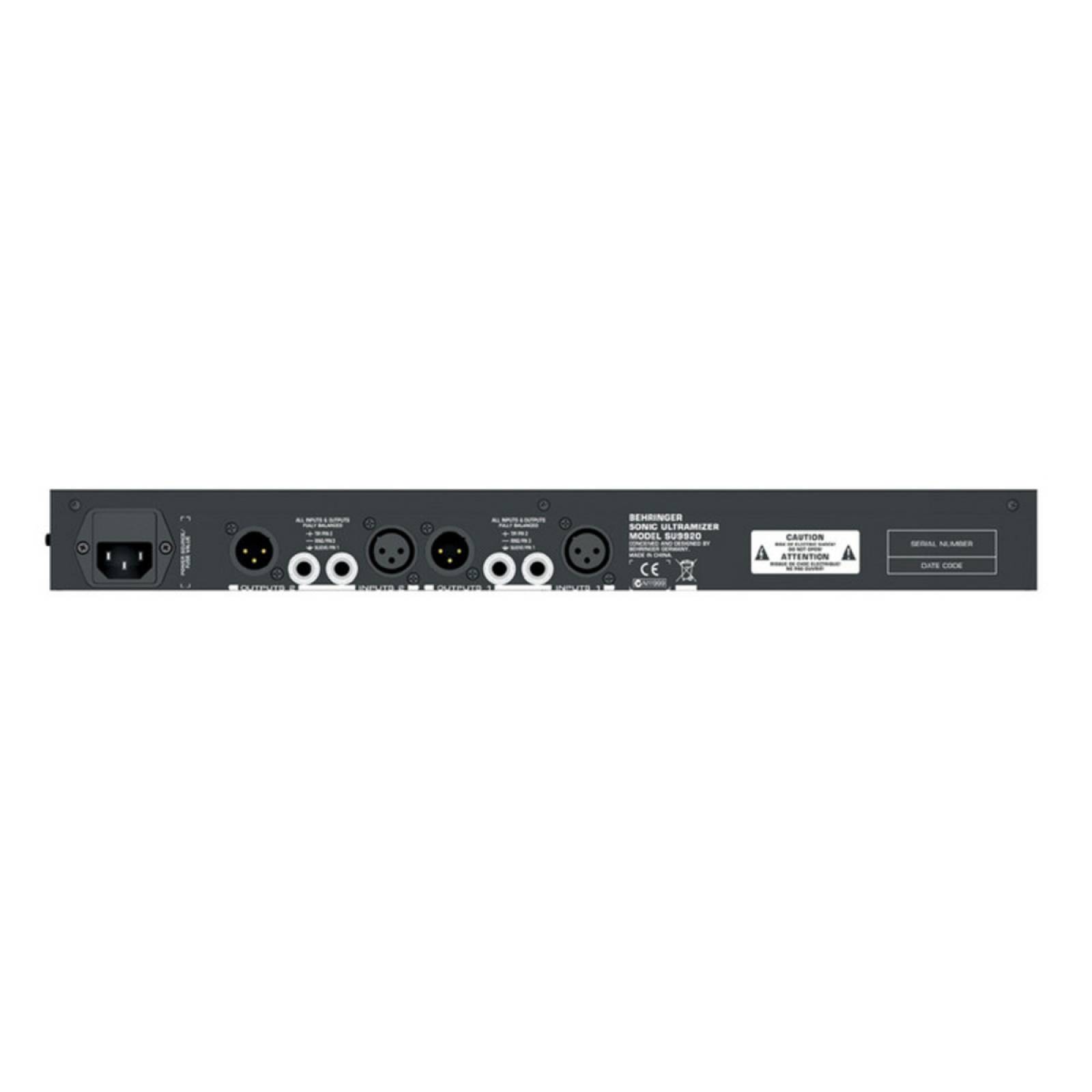 Procesador Behringer Su9920 Sonic Ultramizer EsteReo