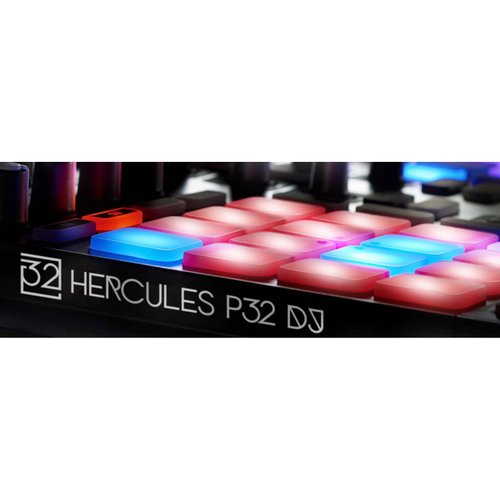 CONTROLADOR USB MIDI HERCULES P32 DJ 