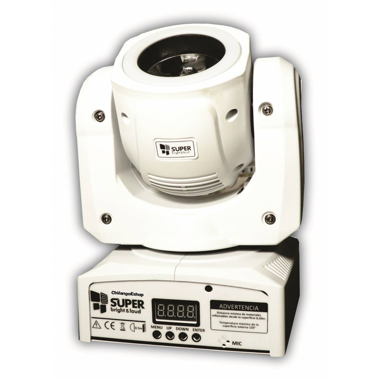 Case 4 Cabezas Roboticas 30w Color Beam