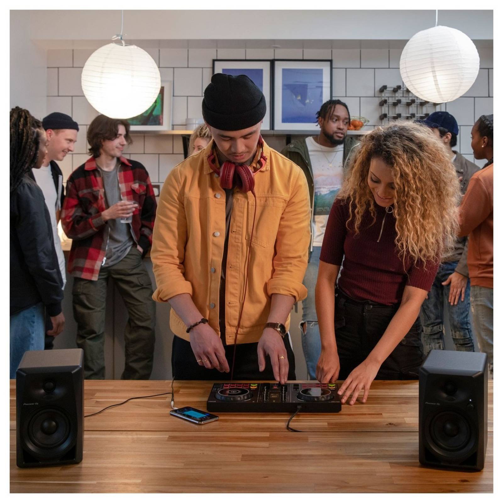 Controlador DJ Smart Pioneer DDJ-200 