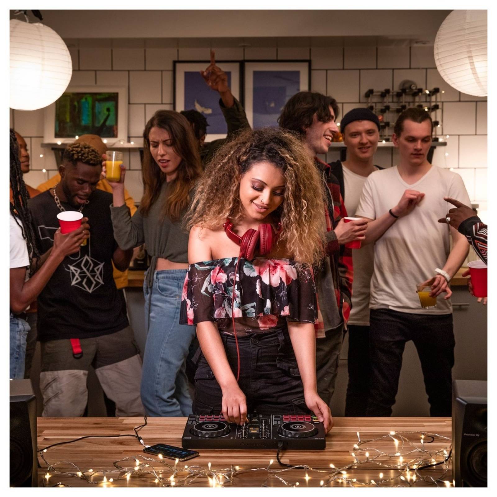 Controlador DJ Smart Pioneer DDJ-200 