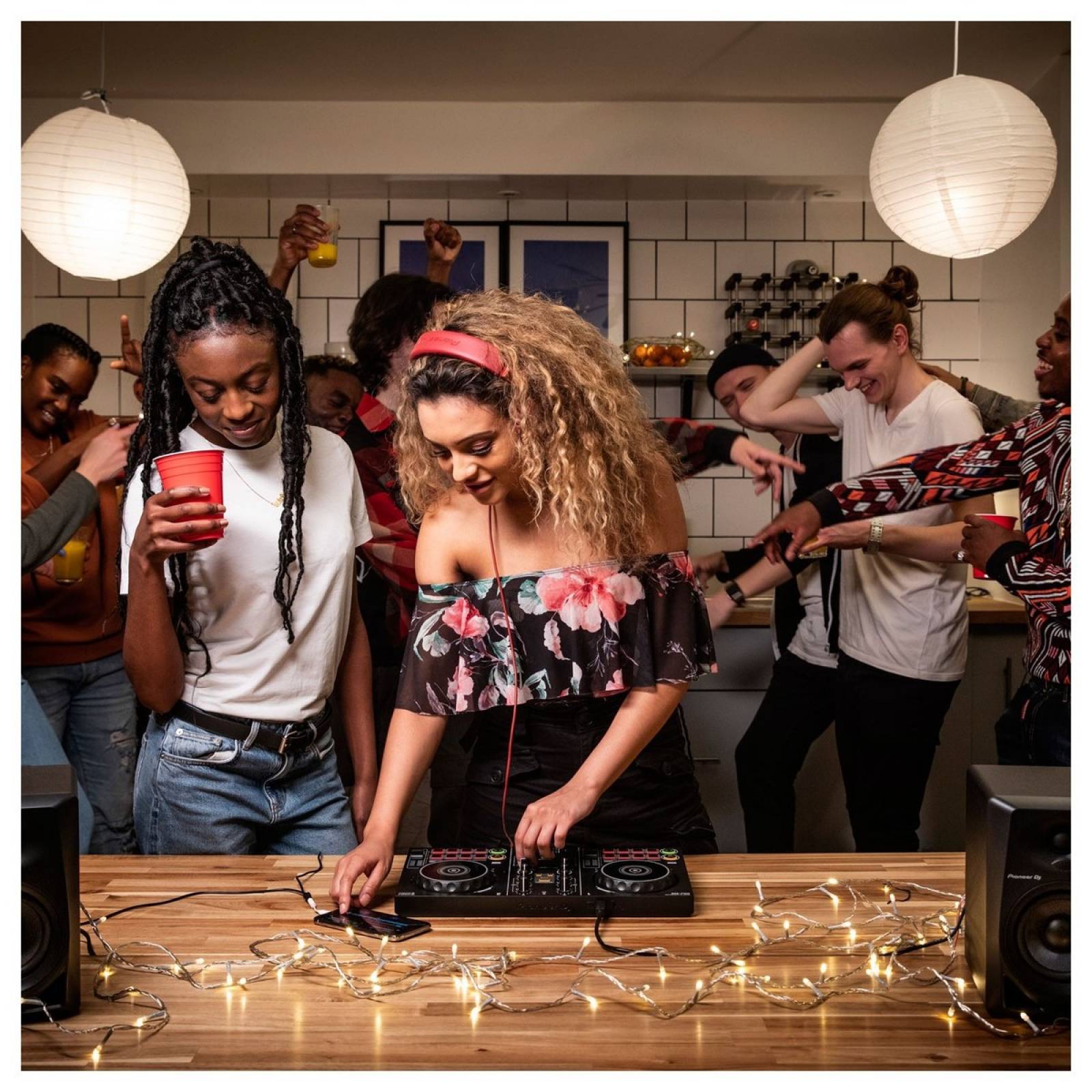 Controlador DJ Smart Pioneer DDJ-200 