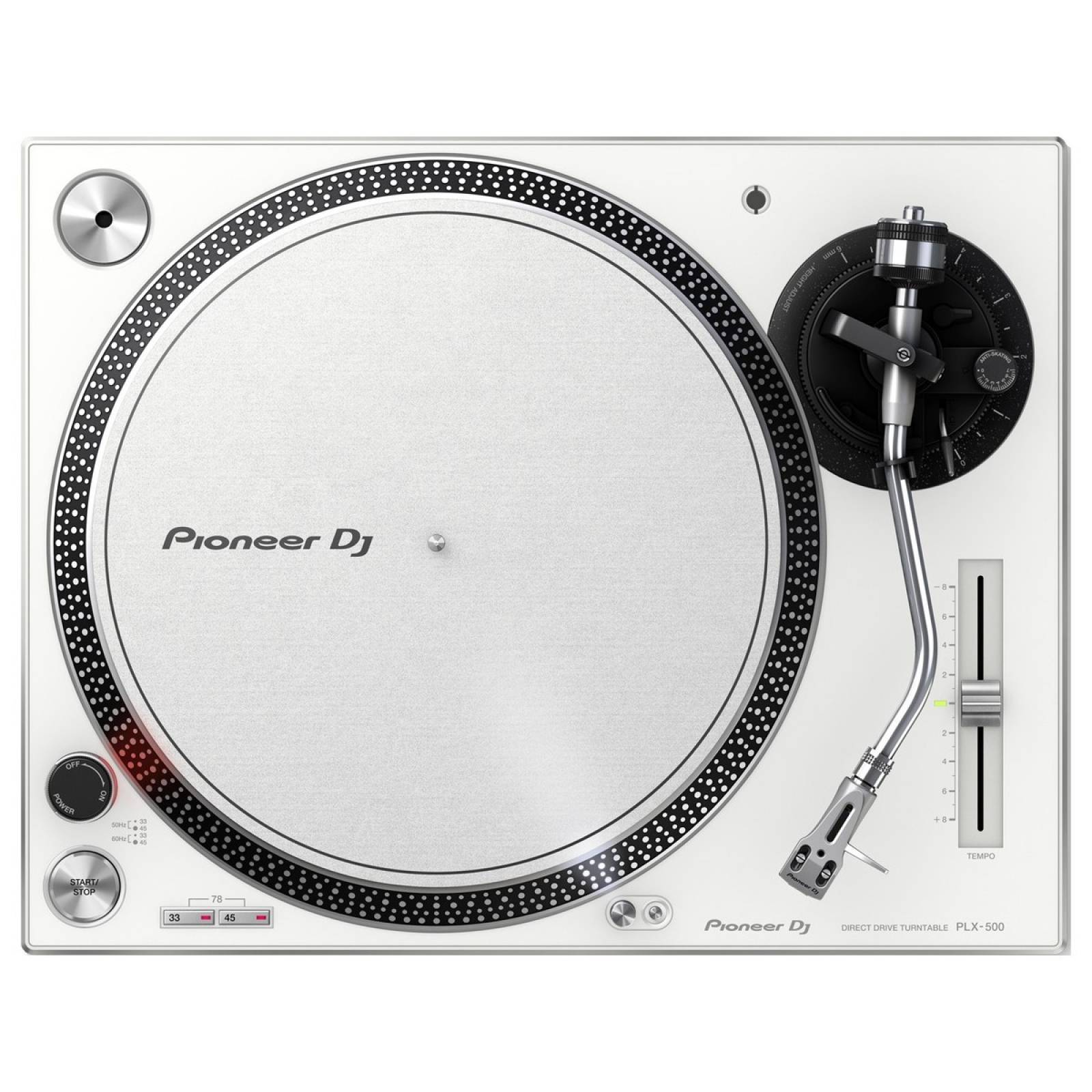 TORNAMESA PIONEER PLX 500 MOTOR DIRECTO BLANCA 