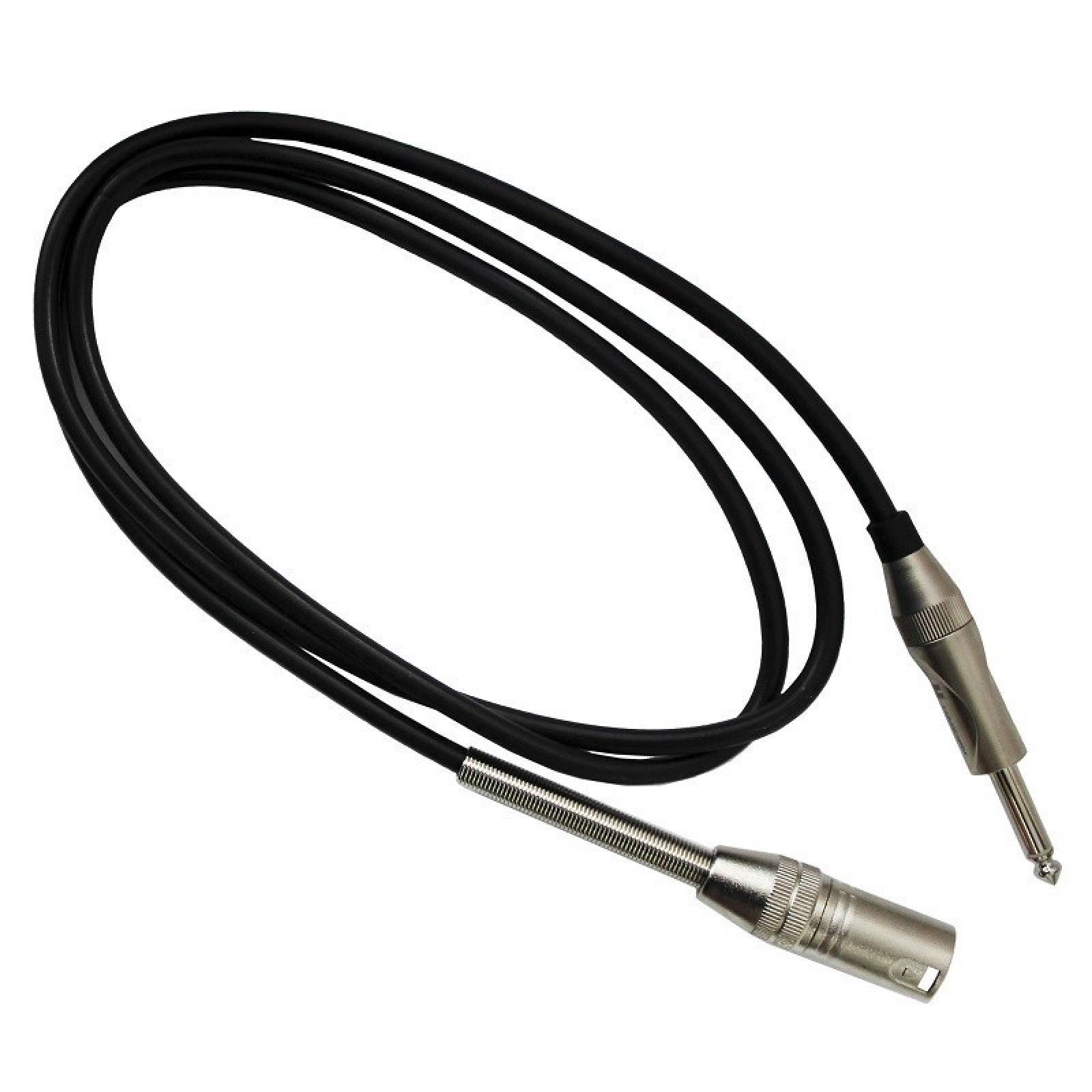 CABLE EXTENSION PLUG 6.3mm MONO A CANON MACHO 1.5 mt