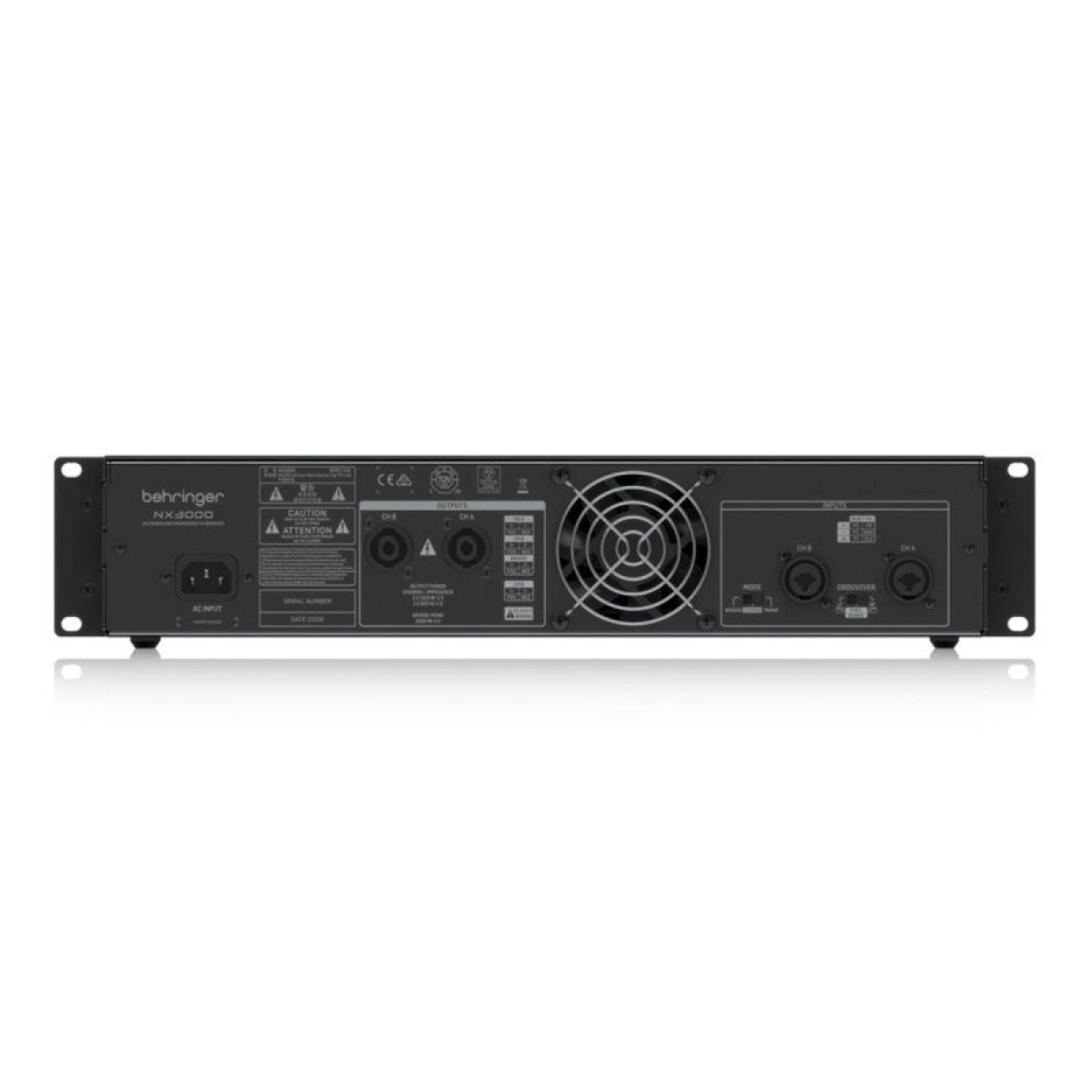Behringer Amplificador Nx3000 