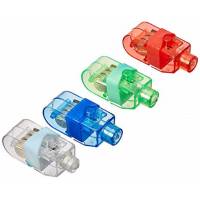 Paquete Con 4 Led Finger Laser Anillo Luz Neonmania