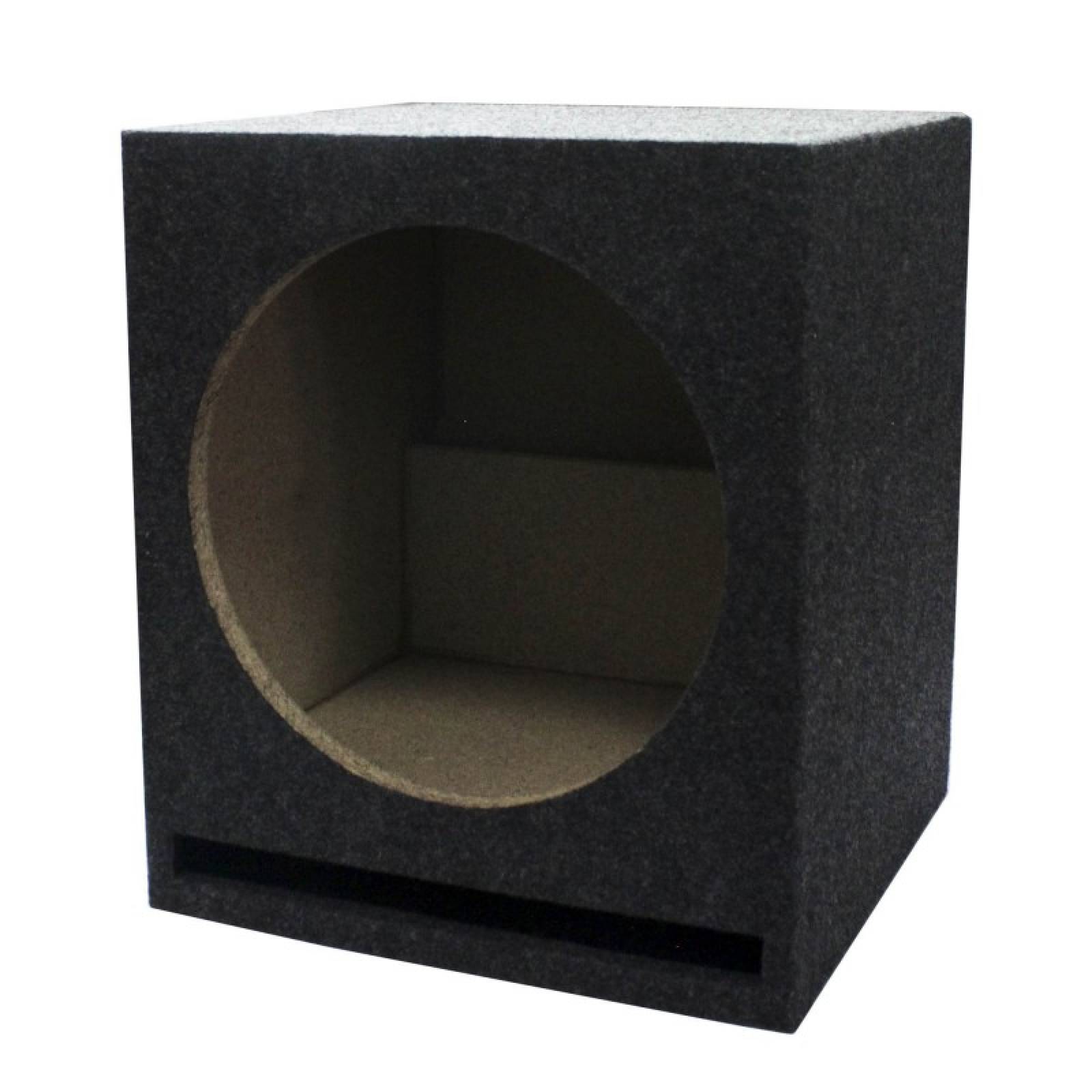 Cajón PORTEADO para woofer 12 AGLOMERADO 