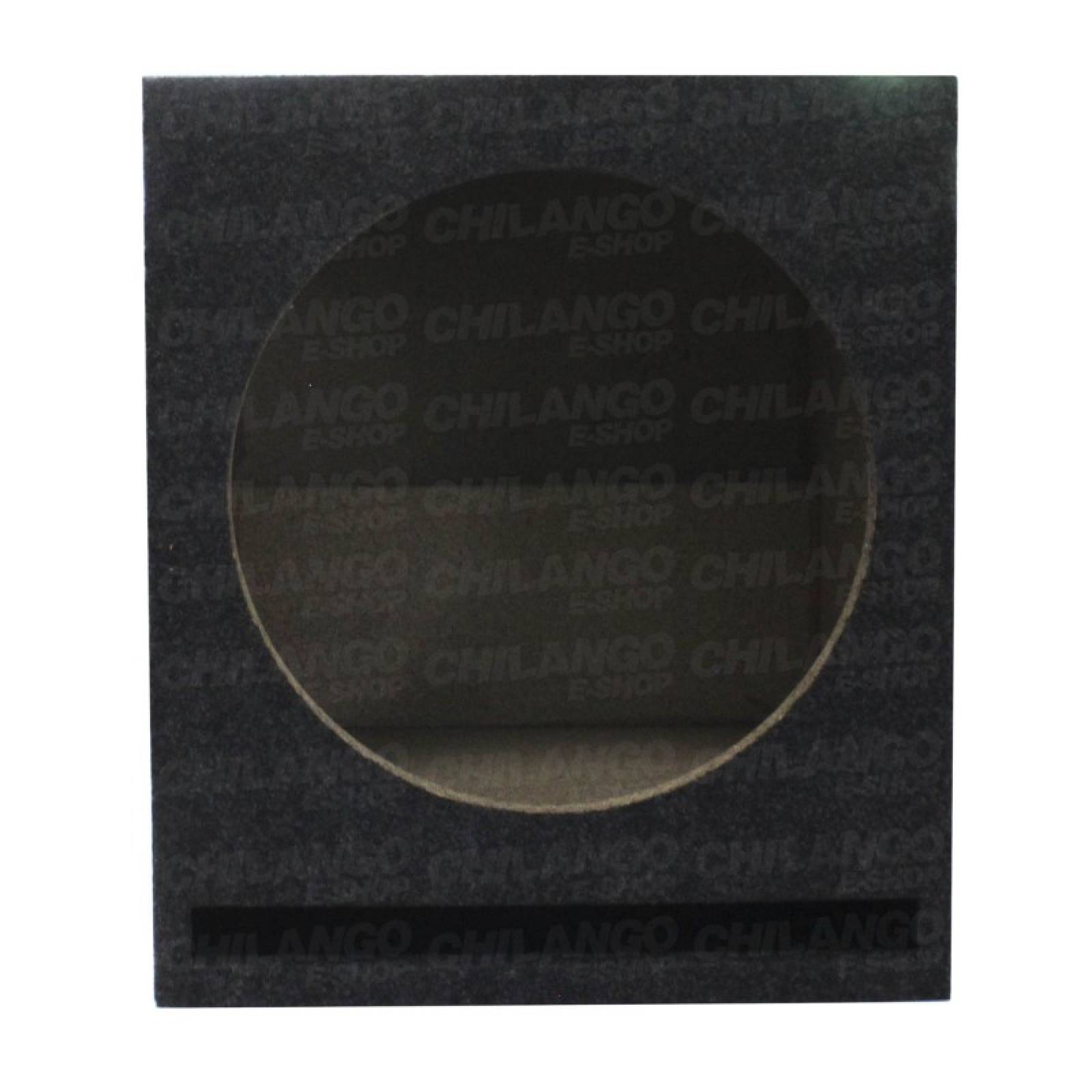 Cajón PORTEADO para woofer 12 AGLOMERADO 