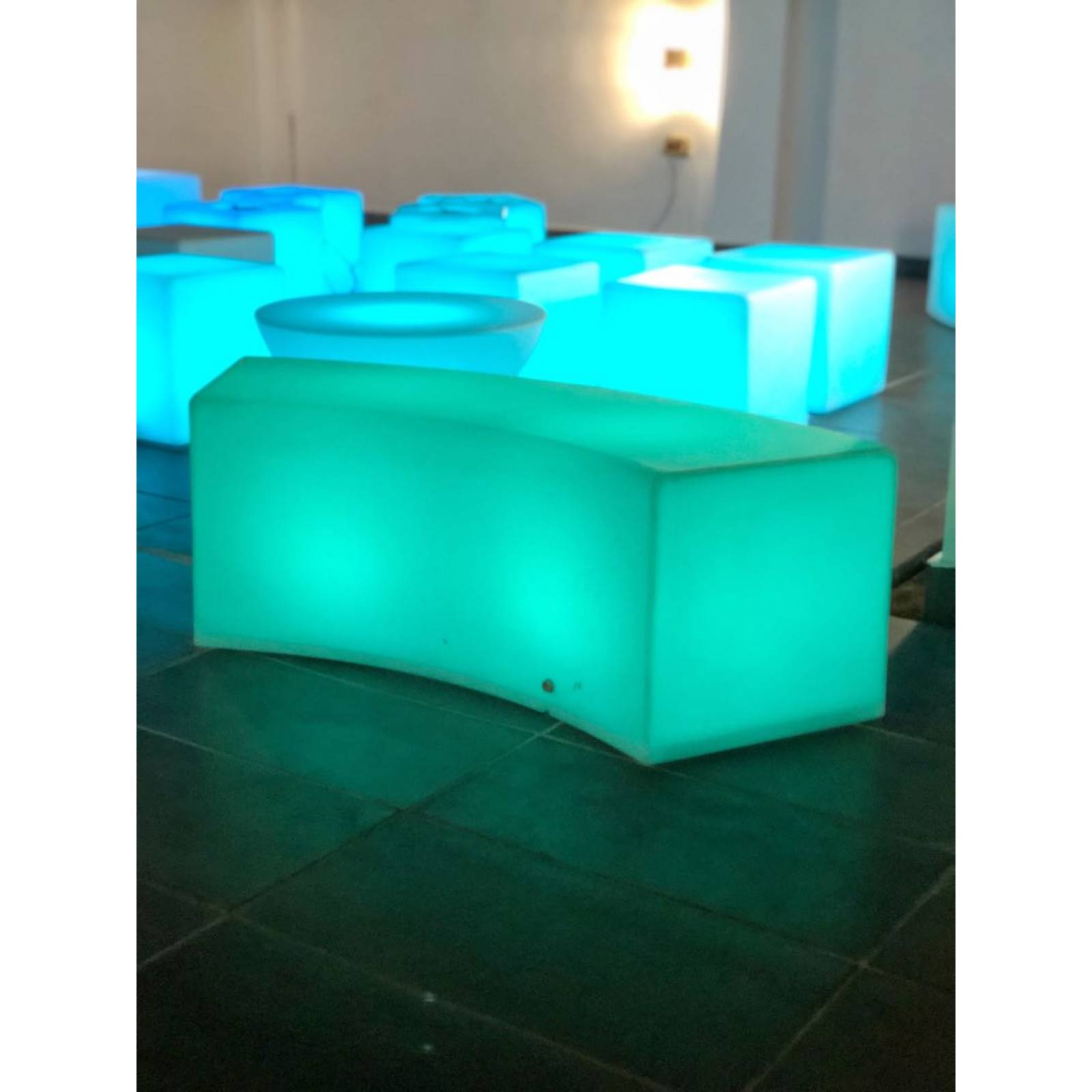 Puff Media Luna Iluminada Neonmania 