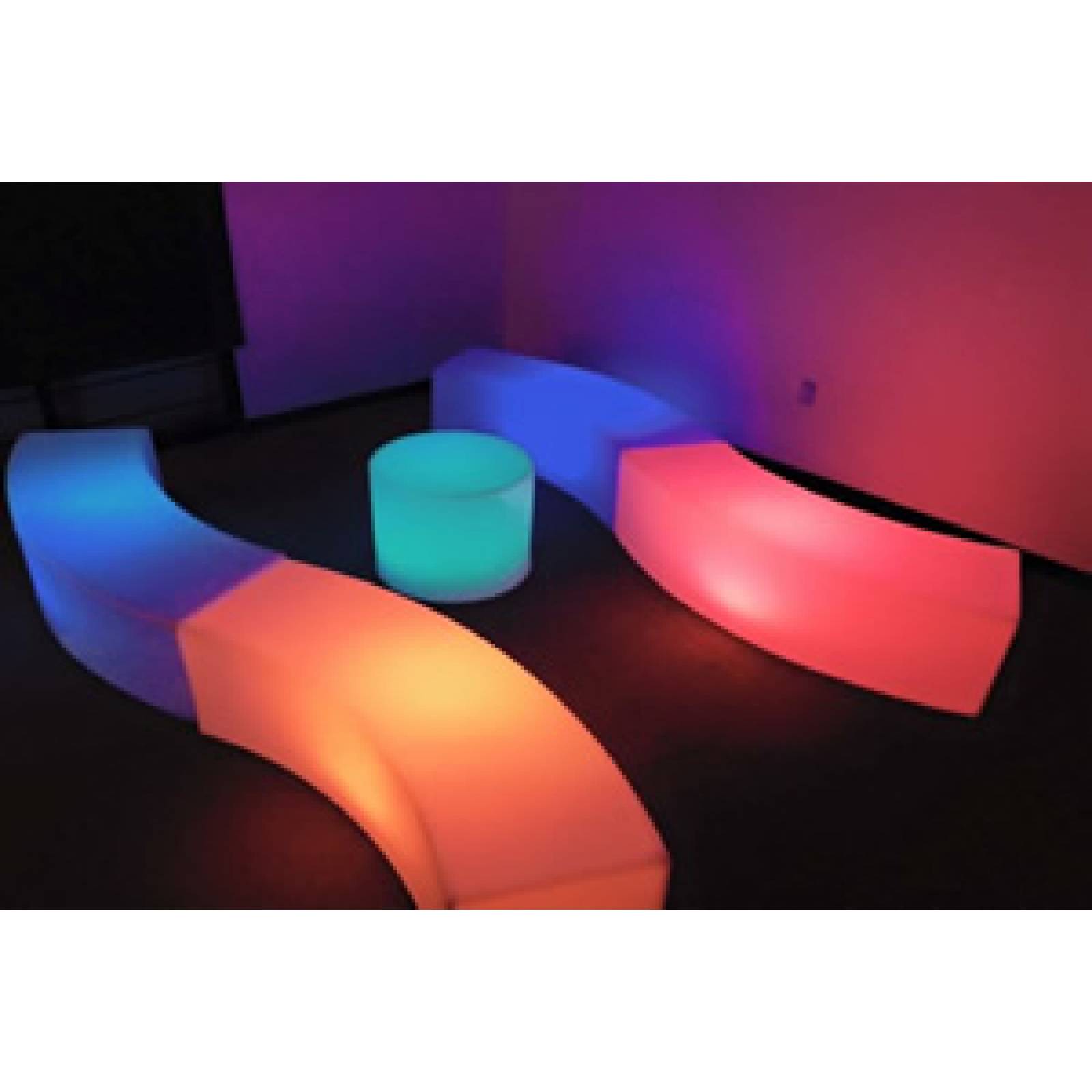 Puff Media Luna Iluminada Neonmania 