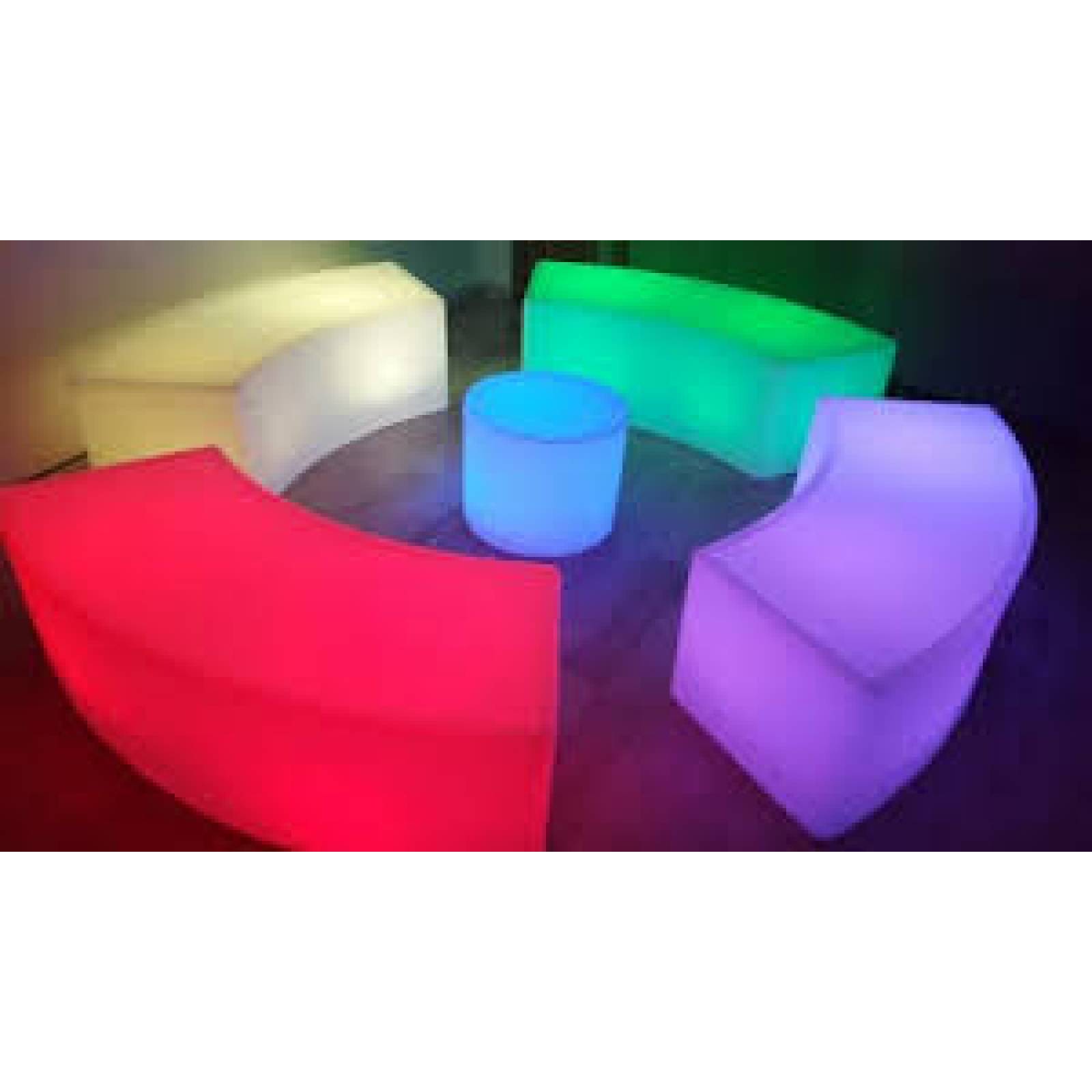 Puff Media Luna Iluminada Neonmania 