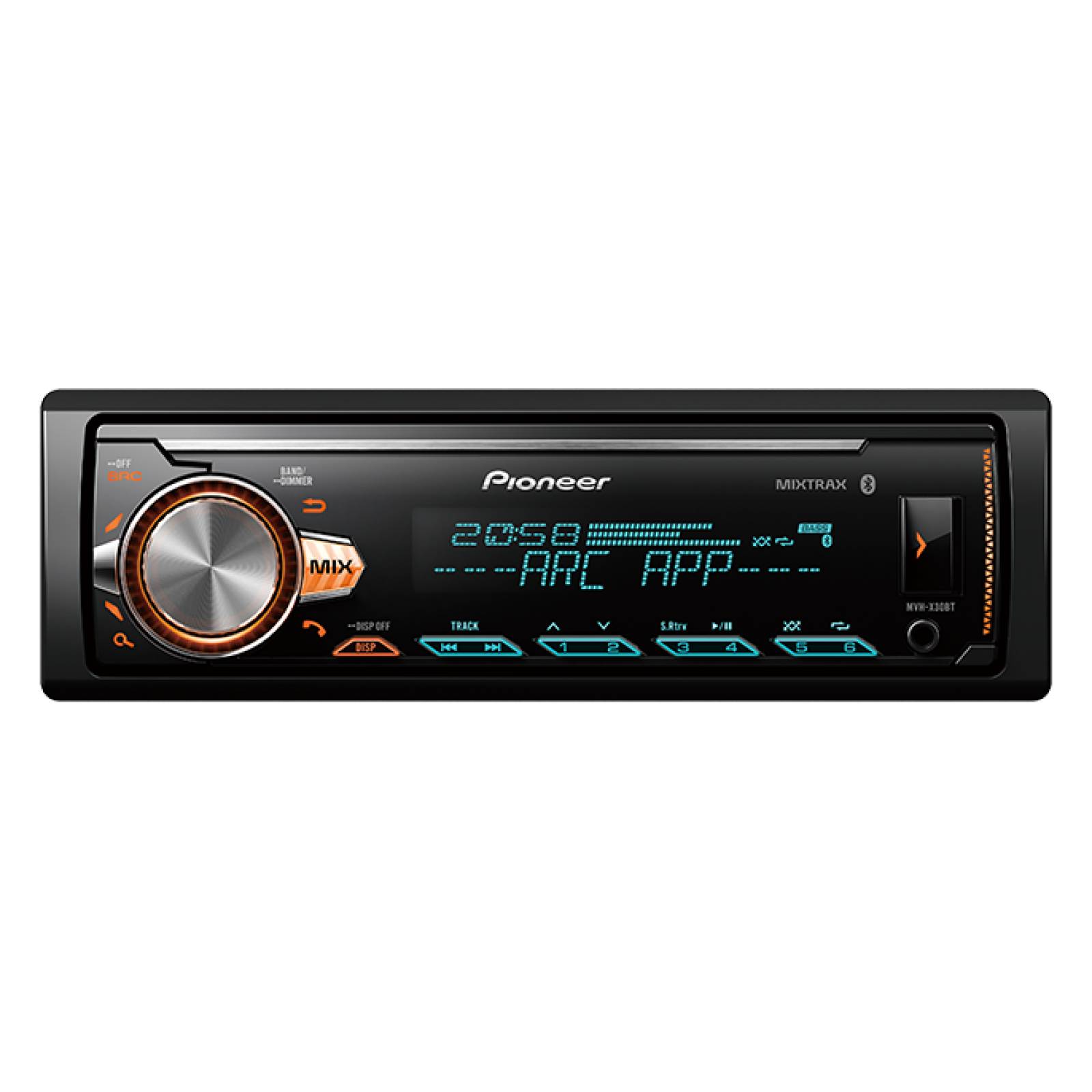 AUTO ESTEREO PIONEER MVH-X30BT BLUETOOTH USB IPHONE 