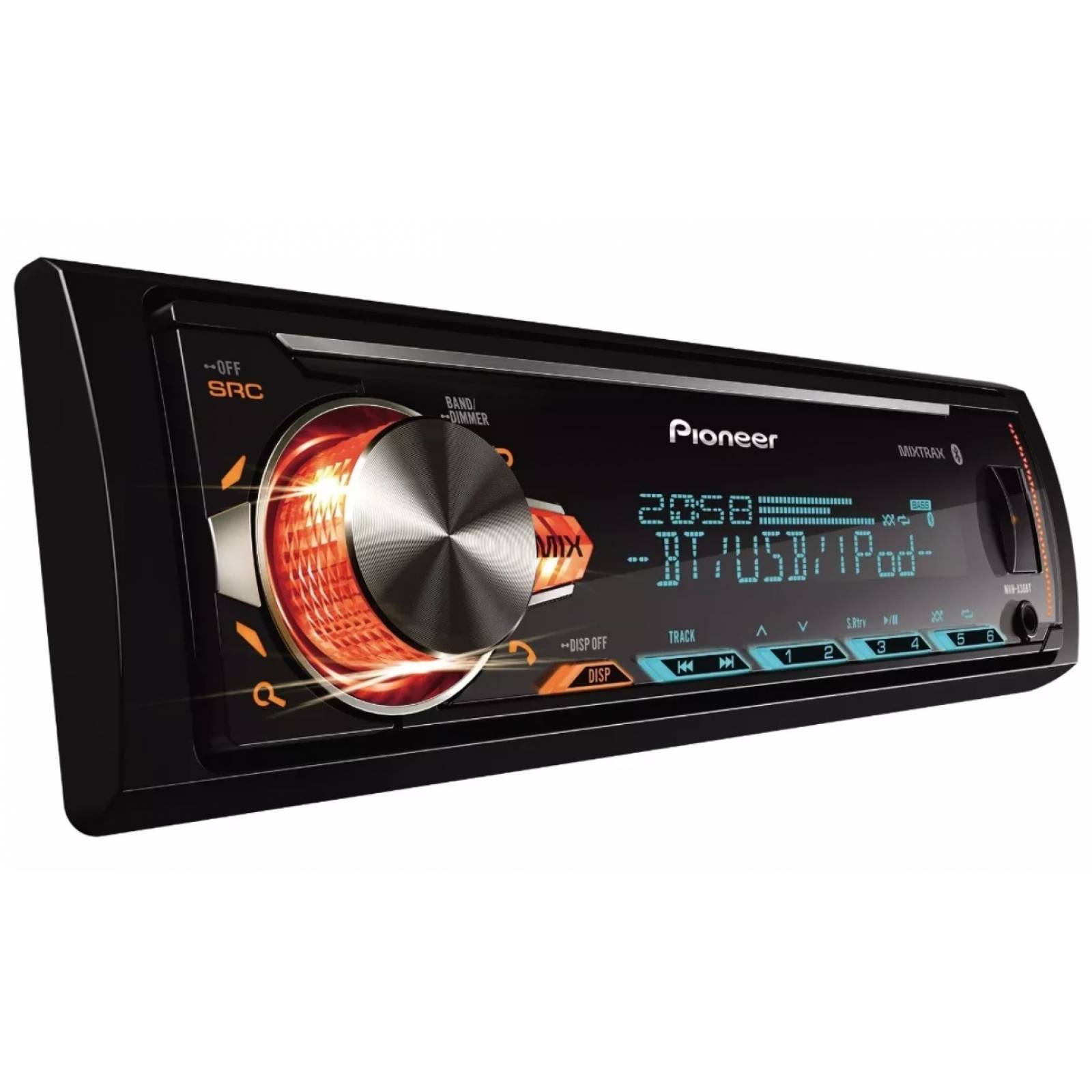 AUTO ESTEREO PIONEER MVH-X30BT BLUETOOTH USB IPHONE 