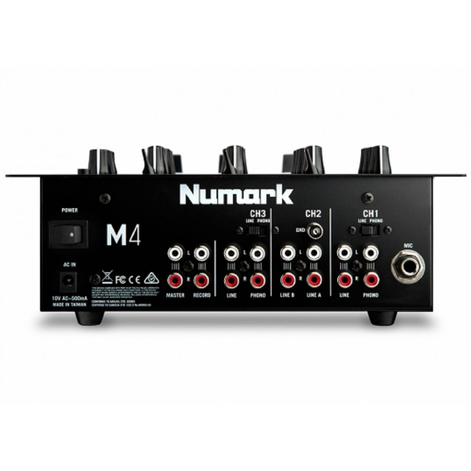 Mixer Mezcladora Numark M4 BLACK 