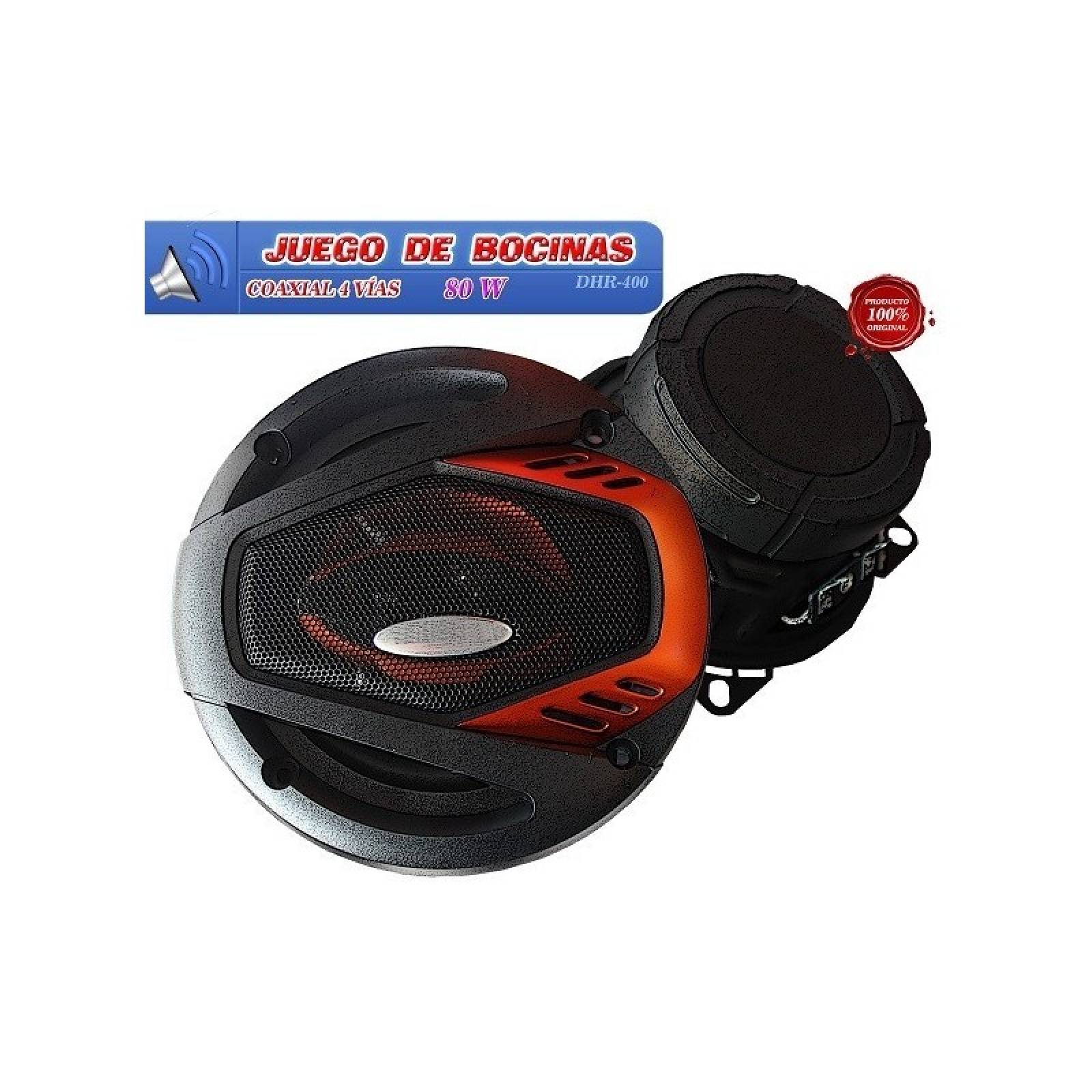 Bocinas DEVILISH 4 pulg 4 Vias 