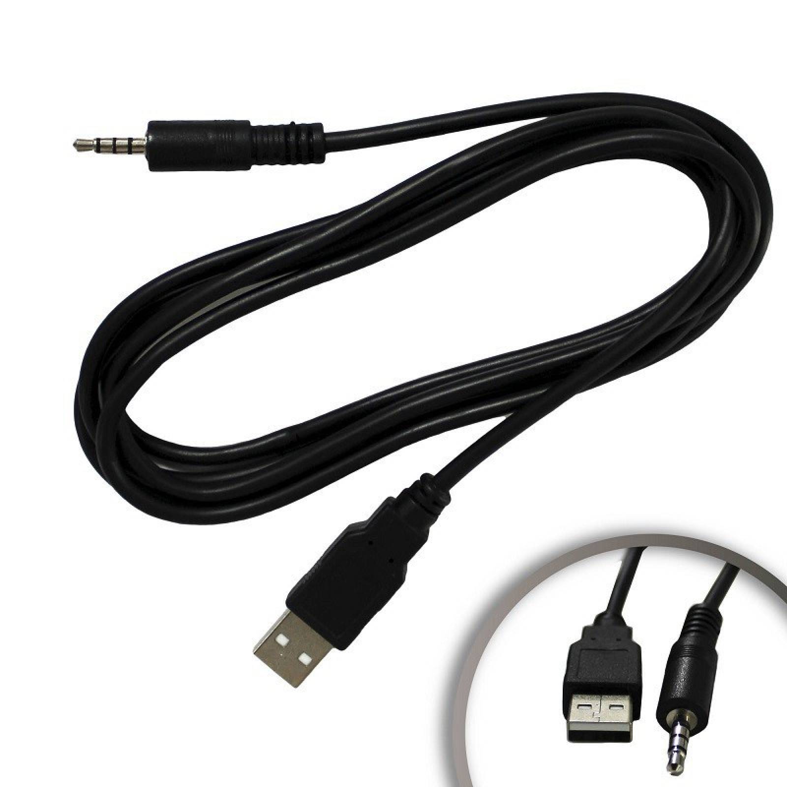 CABLE USB CON CONECTOR PLUG AUDIO VIDEO 18MT
