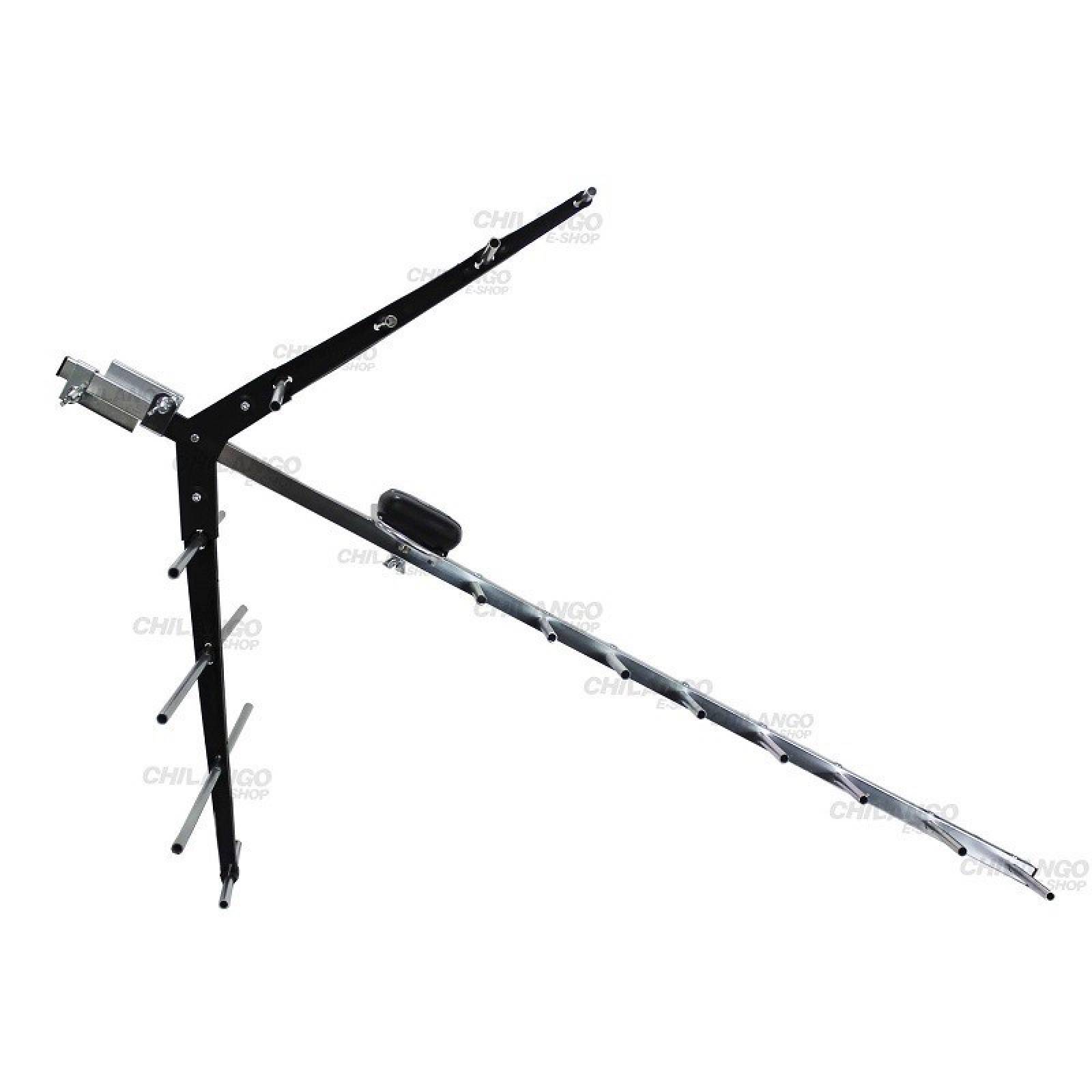 ANTENA AEREA PARA TV UHF VHF HDTV FM 17 ELEMENTOS 