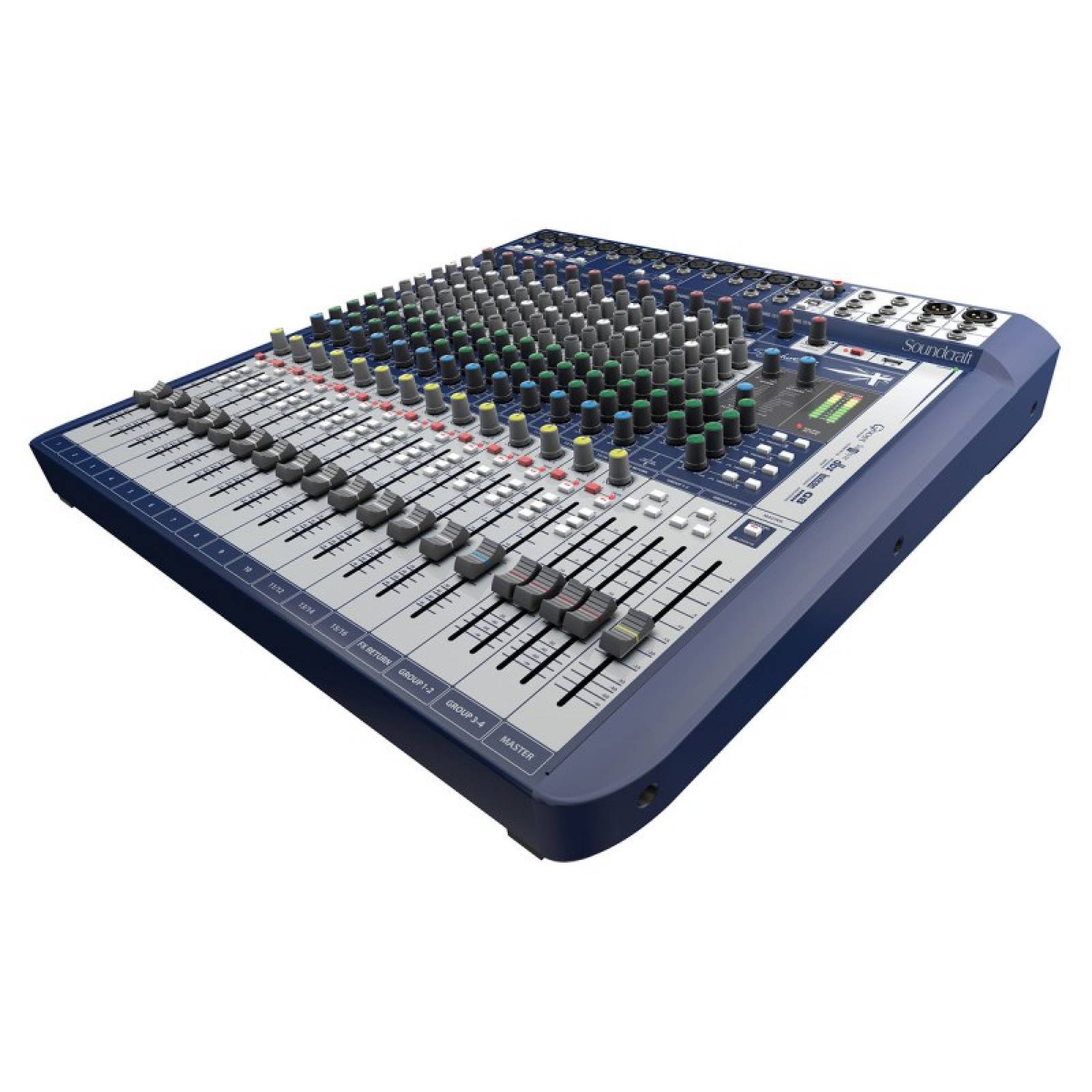 MEZCLADORA ANALOGICA DE 16 CANALES SOUNDCRAFT SIGNATURE 16 