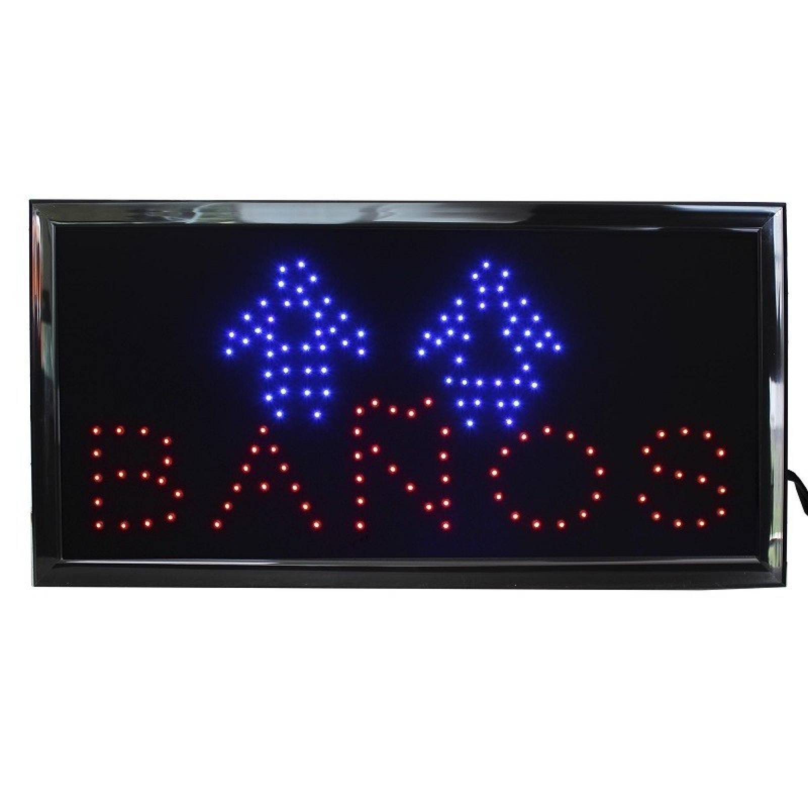 Anuncio Luminoso Led BAÑOS 