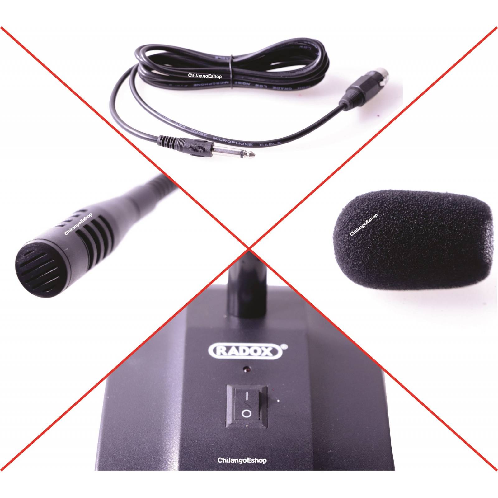 MICROFONO PARA ESCRITORIO O PODIUM 