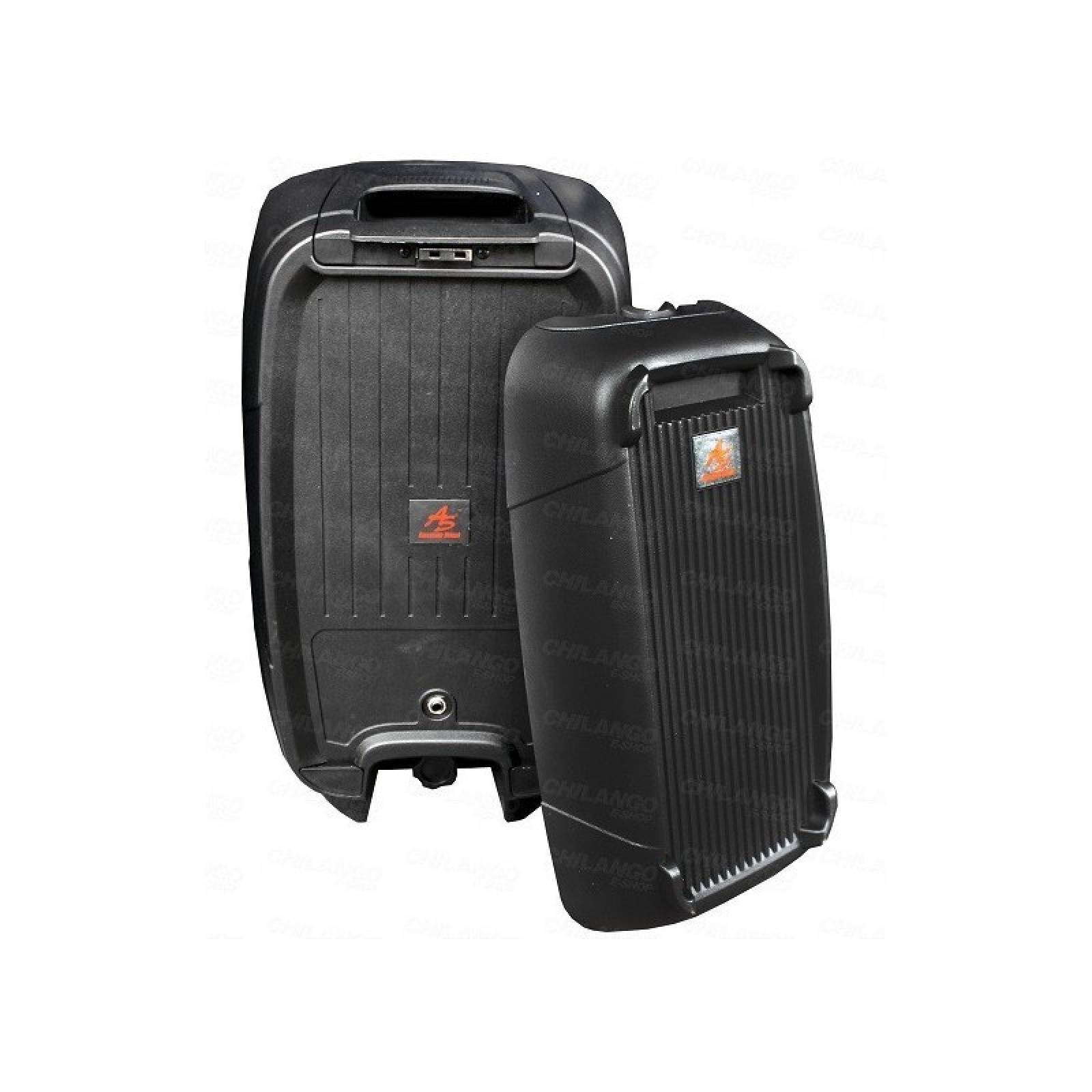 SISTEMA PORTÁTIL DE SONIDO MEZCLADORA + 2 BAFLES 