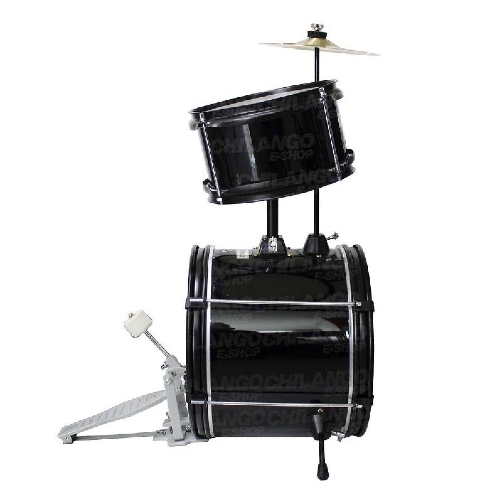 Bateria Musical Profesional Infantil BANKS NEGRA 