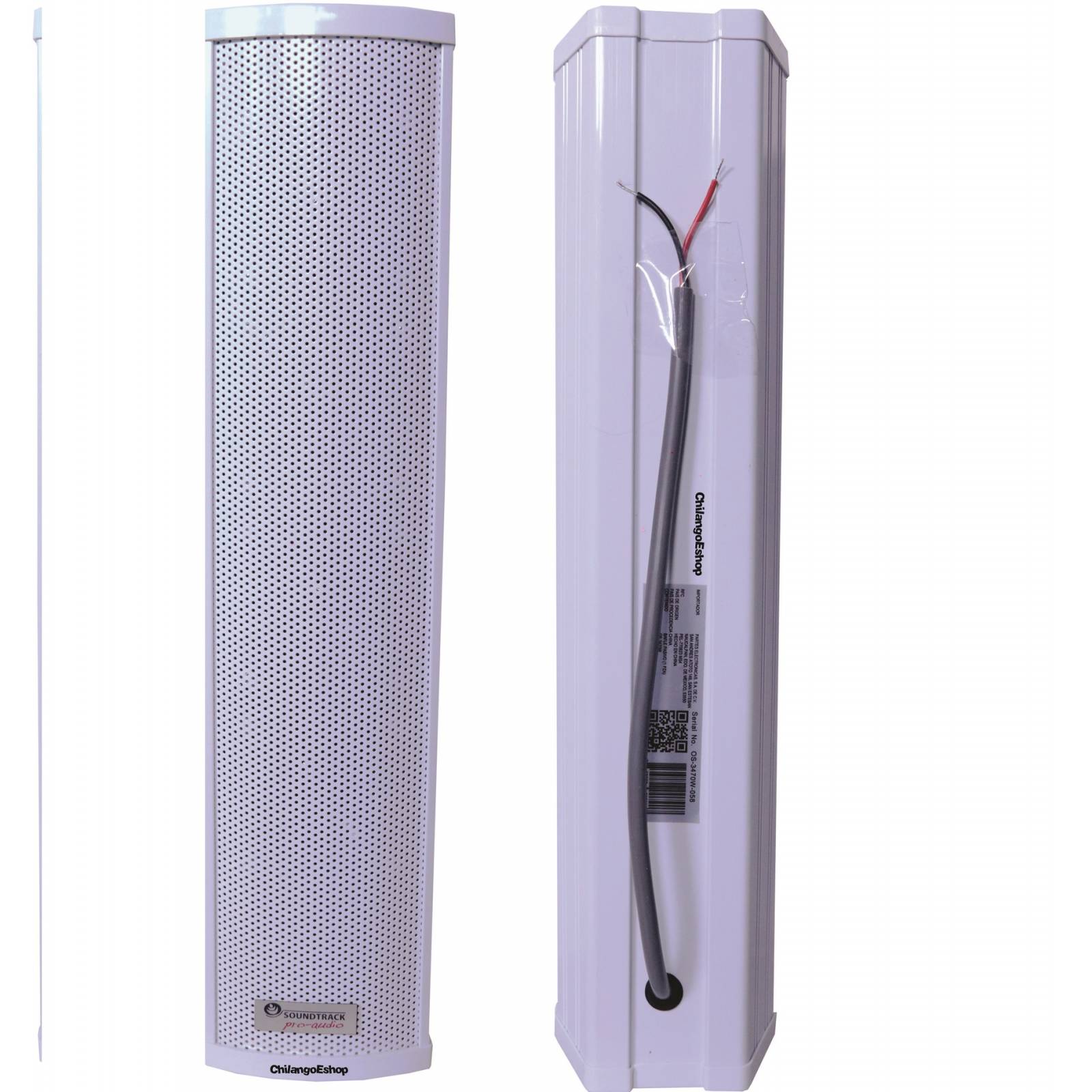BAFLE COLUMNA DE PARED AMBIENTAL PARA INTERPERIE 40W