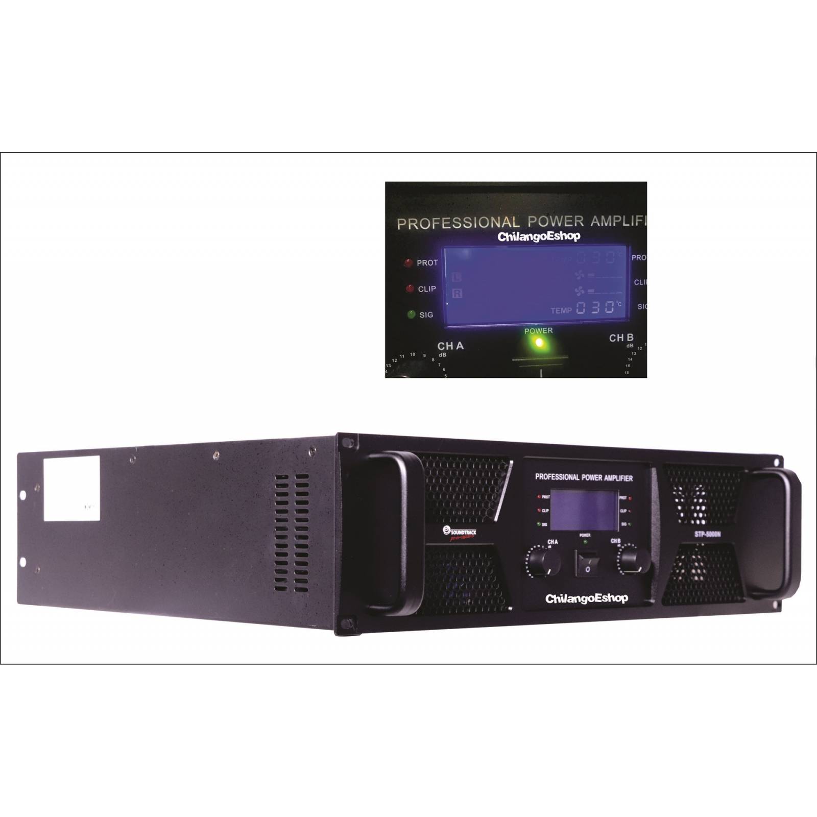 AMPLIFICADOR DE PODER SOUNDTRACK STP-5000N 3800W RMS