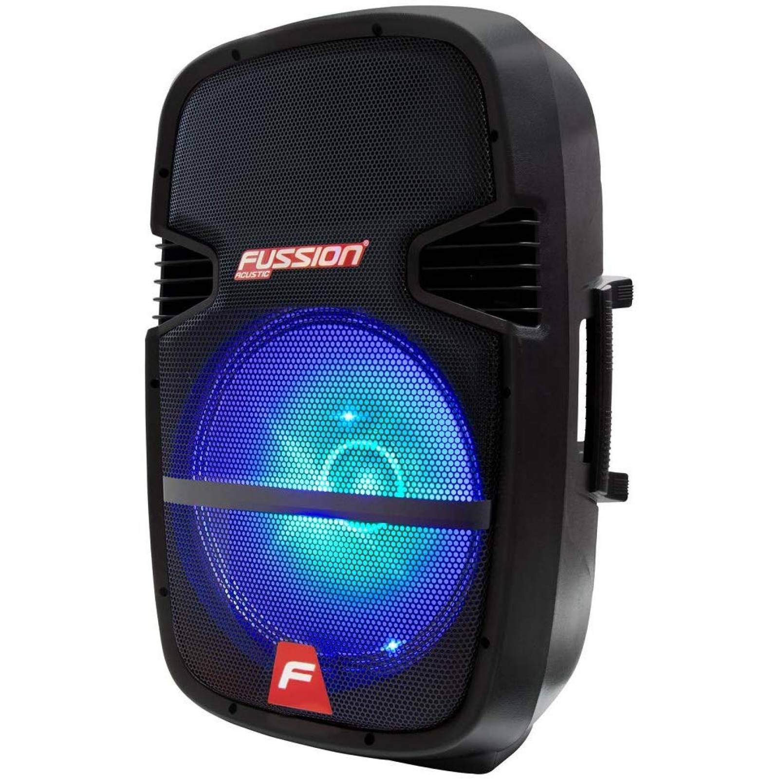 BAFLE AMPLIFICADO RECARGABLE USB SD BLUETOOTH TRIPIE MIC 