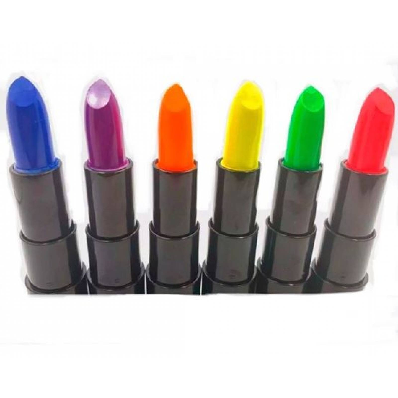 LAPIZ LABIAL LIPSTICK NEON GLOW ROJO 