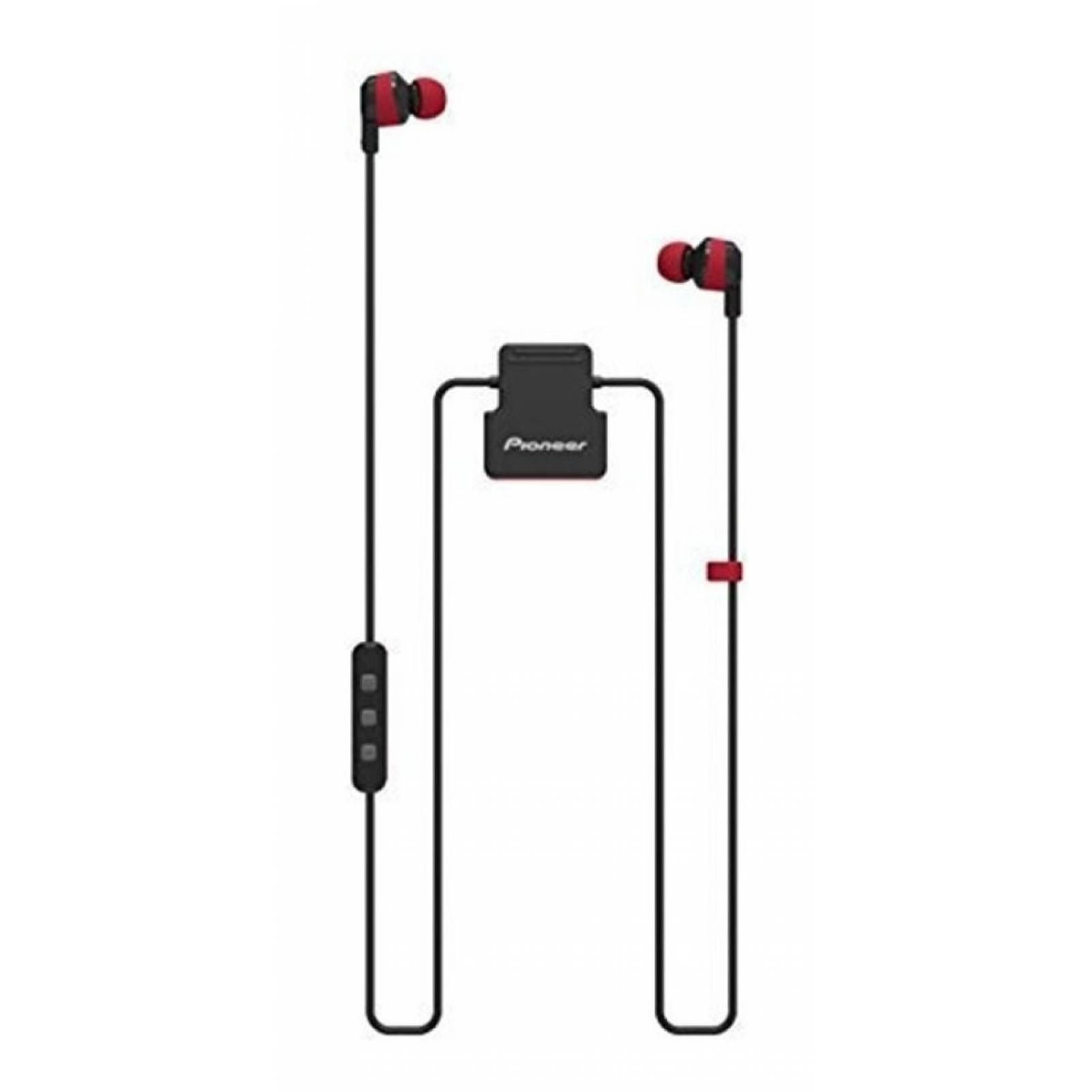 AUDIFONOS ROJOS PIONEER BLUETOOTH IN EAR SE-CL5BT-R 