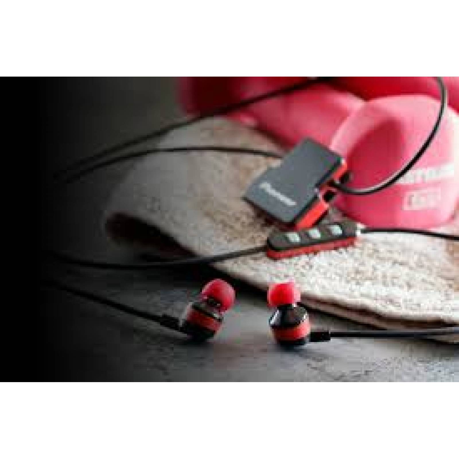 AUDIFONOS ROJOS PIONEER BLUETOOTH IN EAR SE-CL5BT-R 